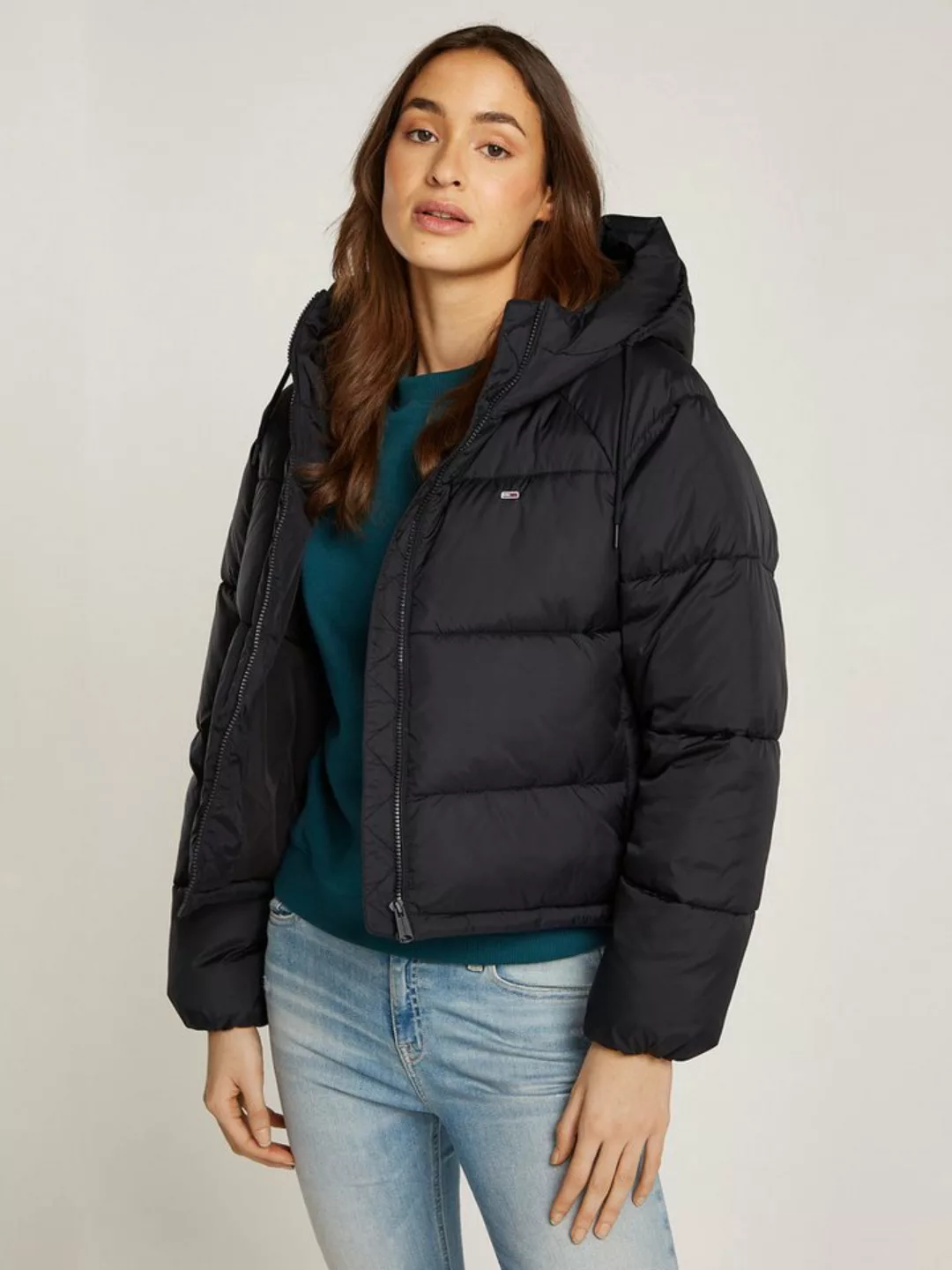 Tommy Jeans Steppjacke TJW ASPEN PUFFER EXT mit Logostickerei günstig online kaufen