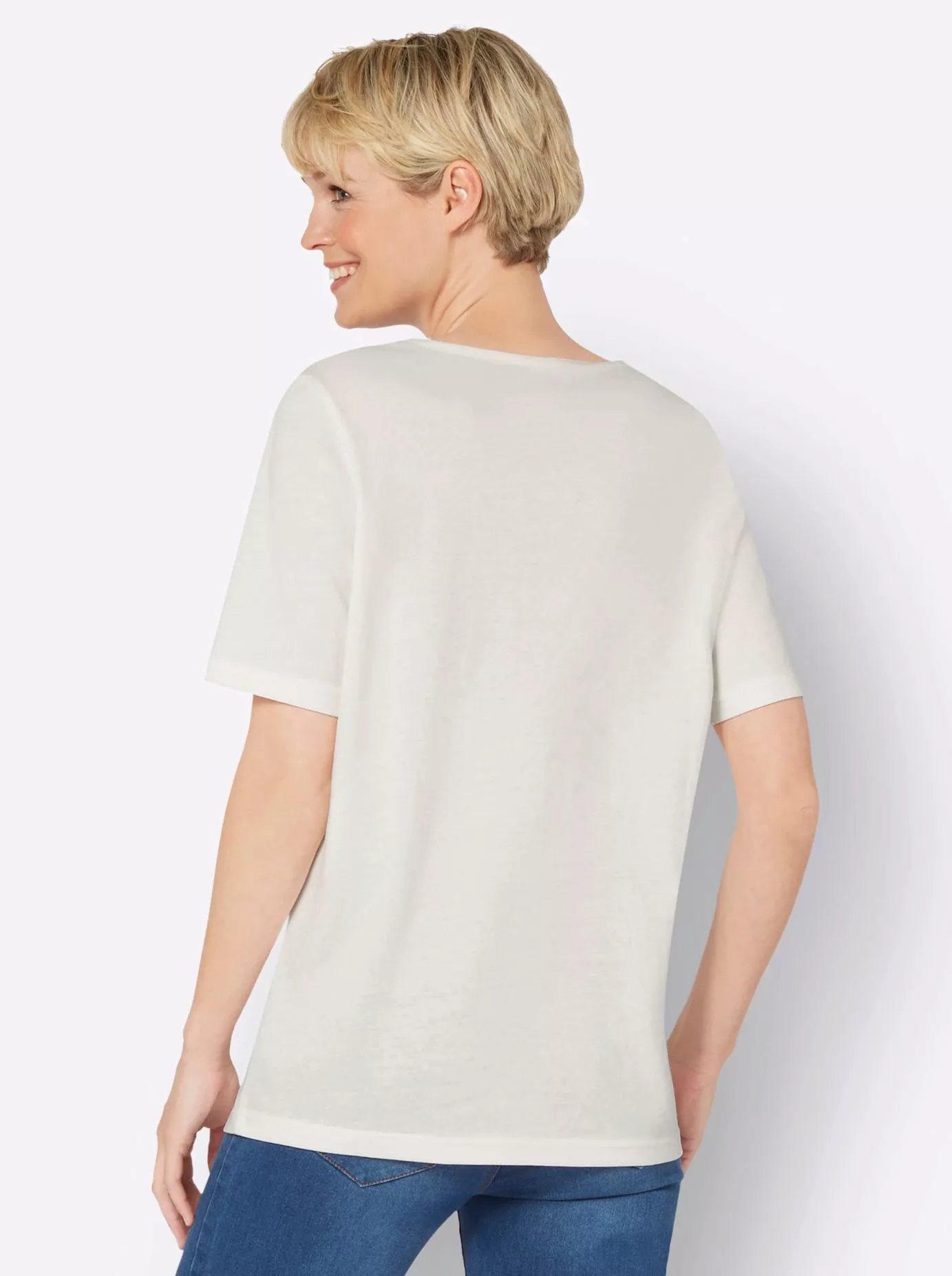 Classic Basics V-Shirt "V-Shirt", (1 tlg.) günstig online kaufen