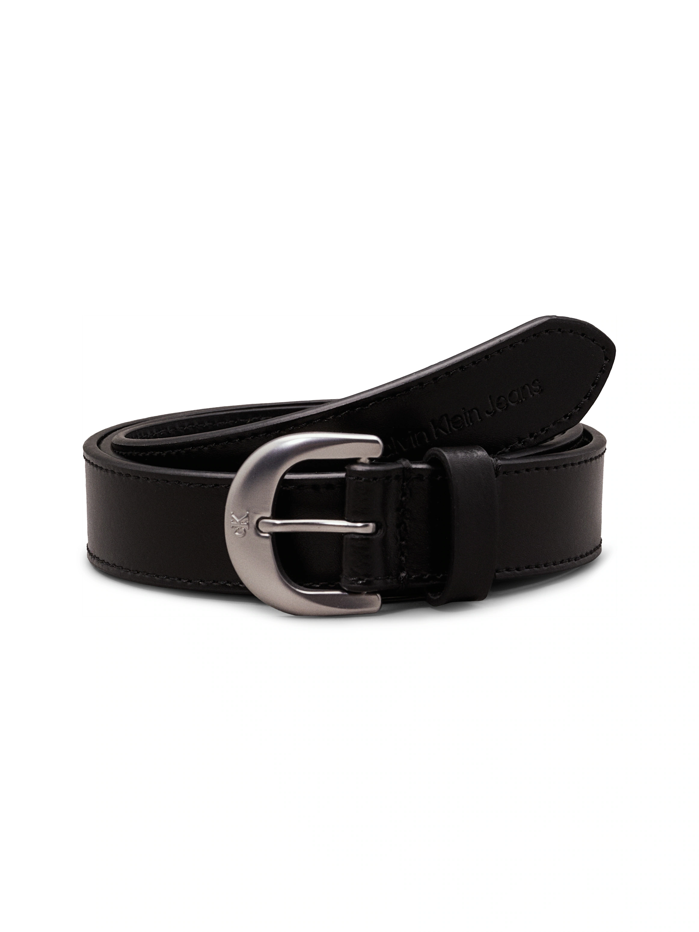 Calvin Klein Jeans Ledergürtel "CLASSIC ROUND LTHR BELT 25MM", mit Logopräg günstig online kaufen