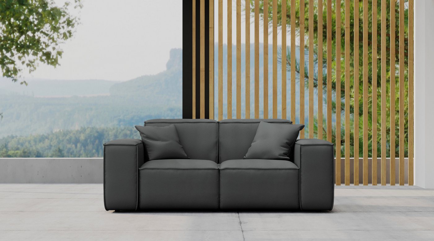 Friderik-EU 2-Sitzer Sofa PATIO – stilvoller Komfort mit ODYSSEY-Stoff günstig online kaufen