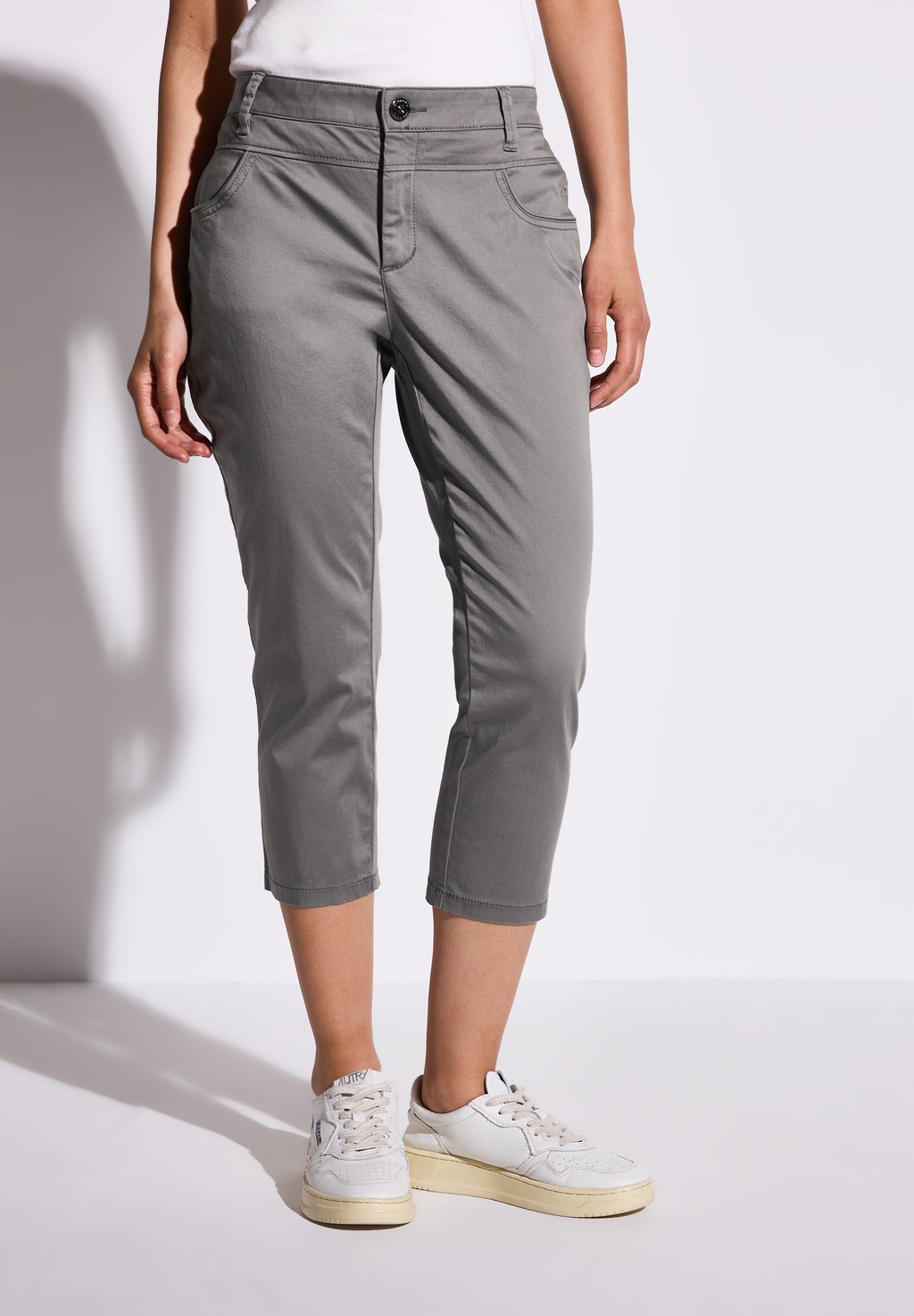 STREET ONE 3/4-Hose, Middle Waist günstig online kaufen