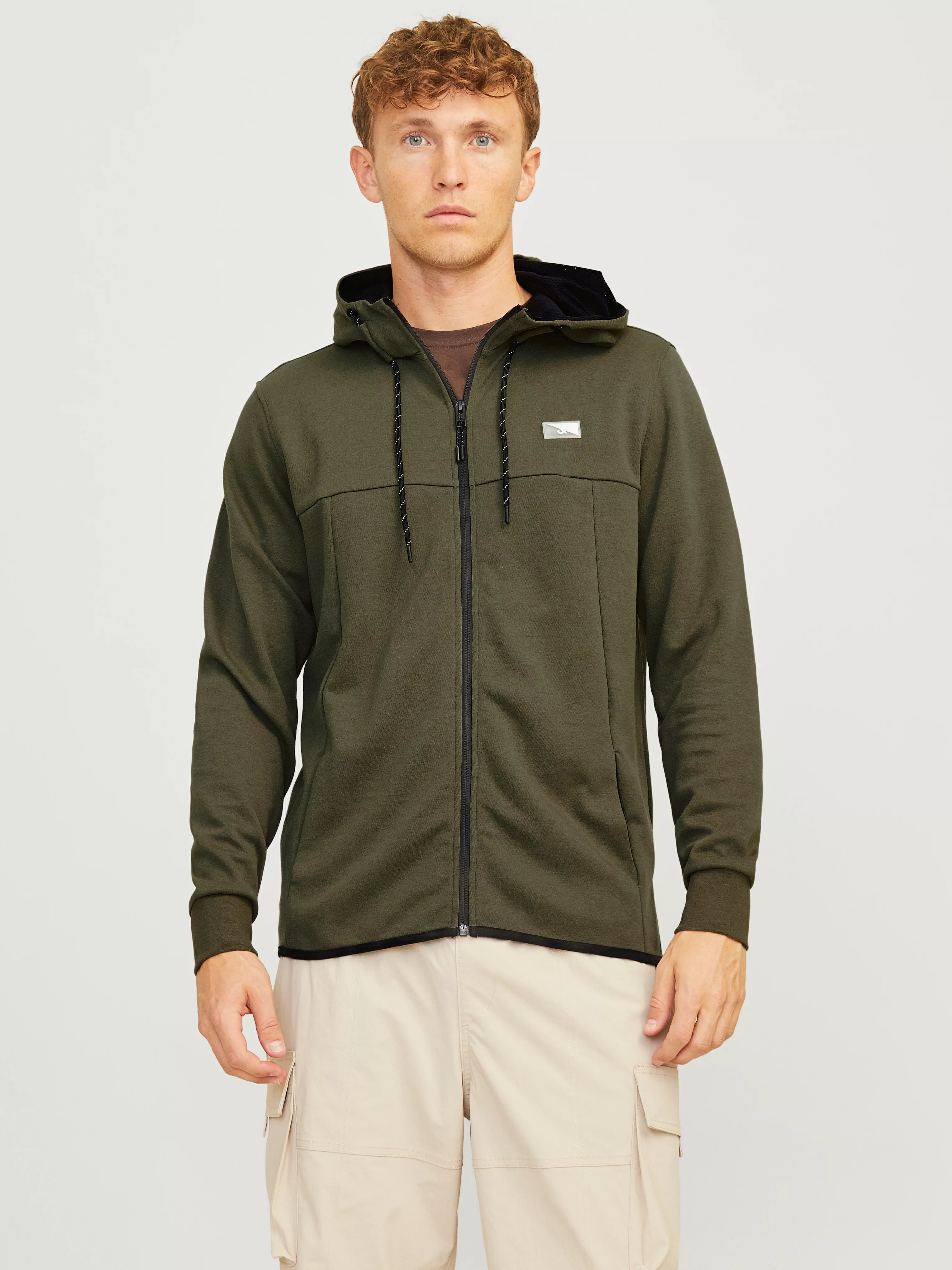 Jack & Jones Kapuzensweatjacke "JCOAIR SWEAT ZIP HOOD NOOS." günstig online kaufen