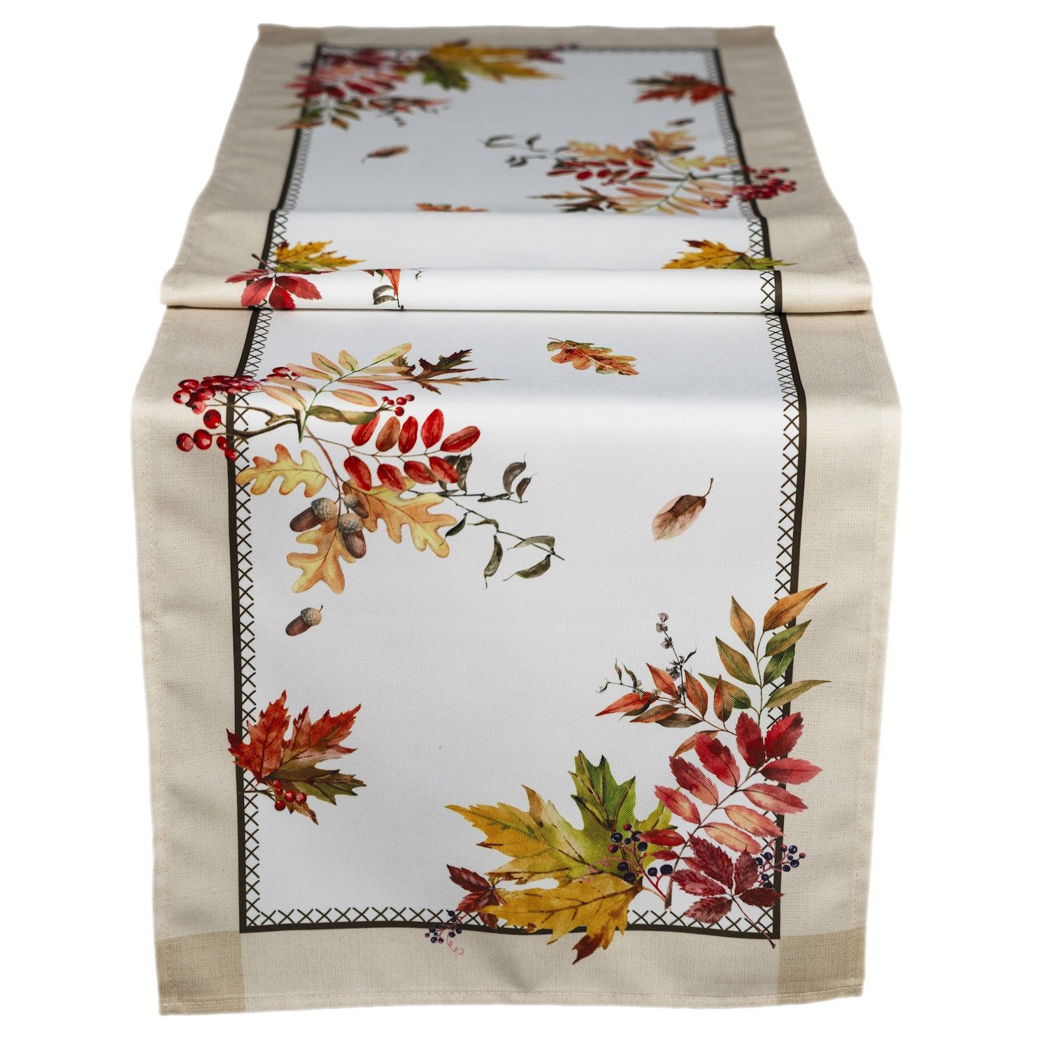 texpot Tischdecke Tischdecke mit Druckmotiv Herbstblätter günstig online kaufen