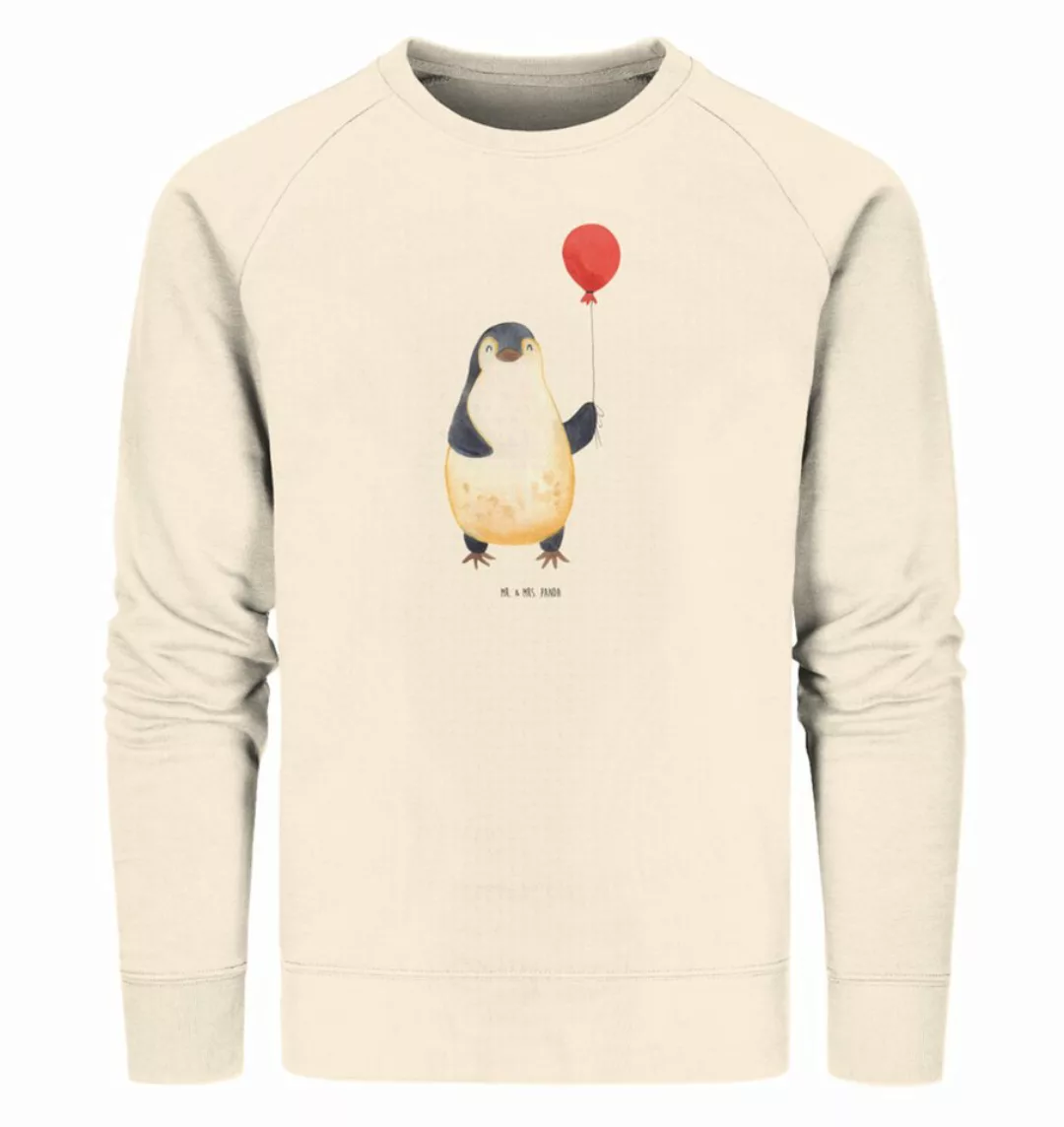 Mr. & Mrs. Panda Longpullover Größe L Pinguin Luftballon - Natural Raw - Ge günstig online kaufen