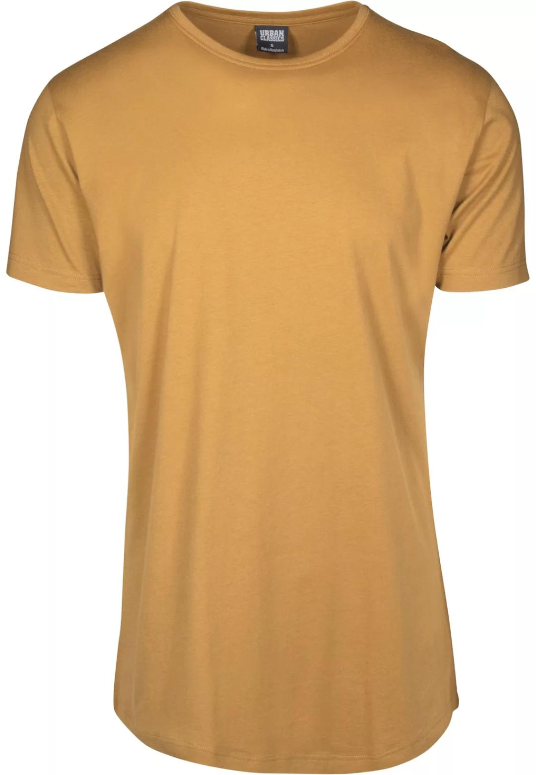 URBAN CLASSICS Kurzarmshirt "Urban Classics Herren Shaped Long Tee" günstig online kaufen