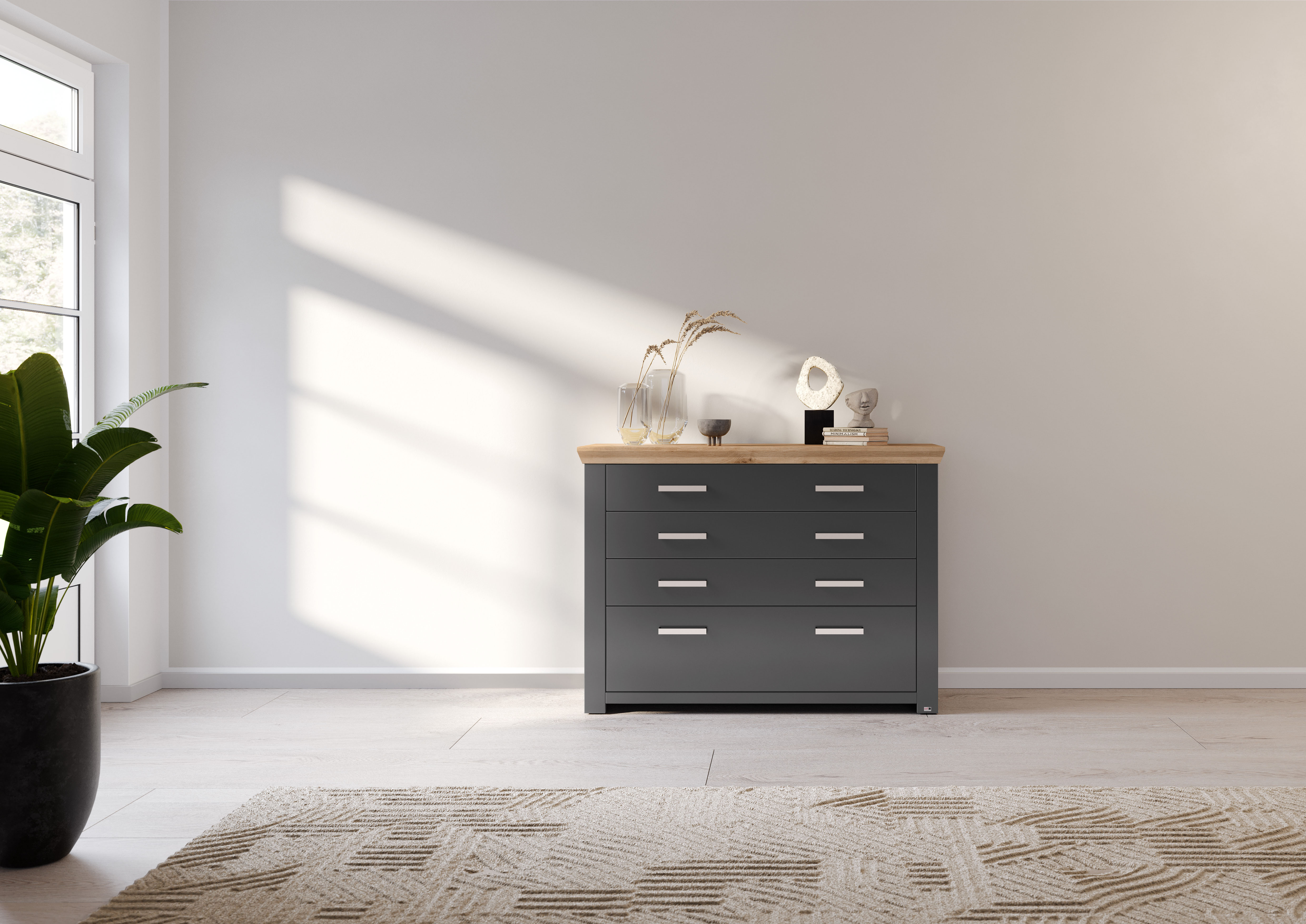set one by Musterring Kommode "York Schlafen", (1 St.), 8 Schubkästen an 4 günstig online kaufen