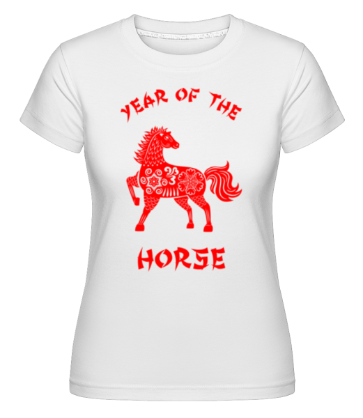 Chinese Zodiac Year Of The Horse · Shirtinator Frauen T-Shirt günstig online kaufen