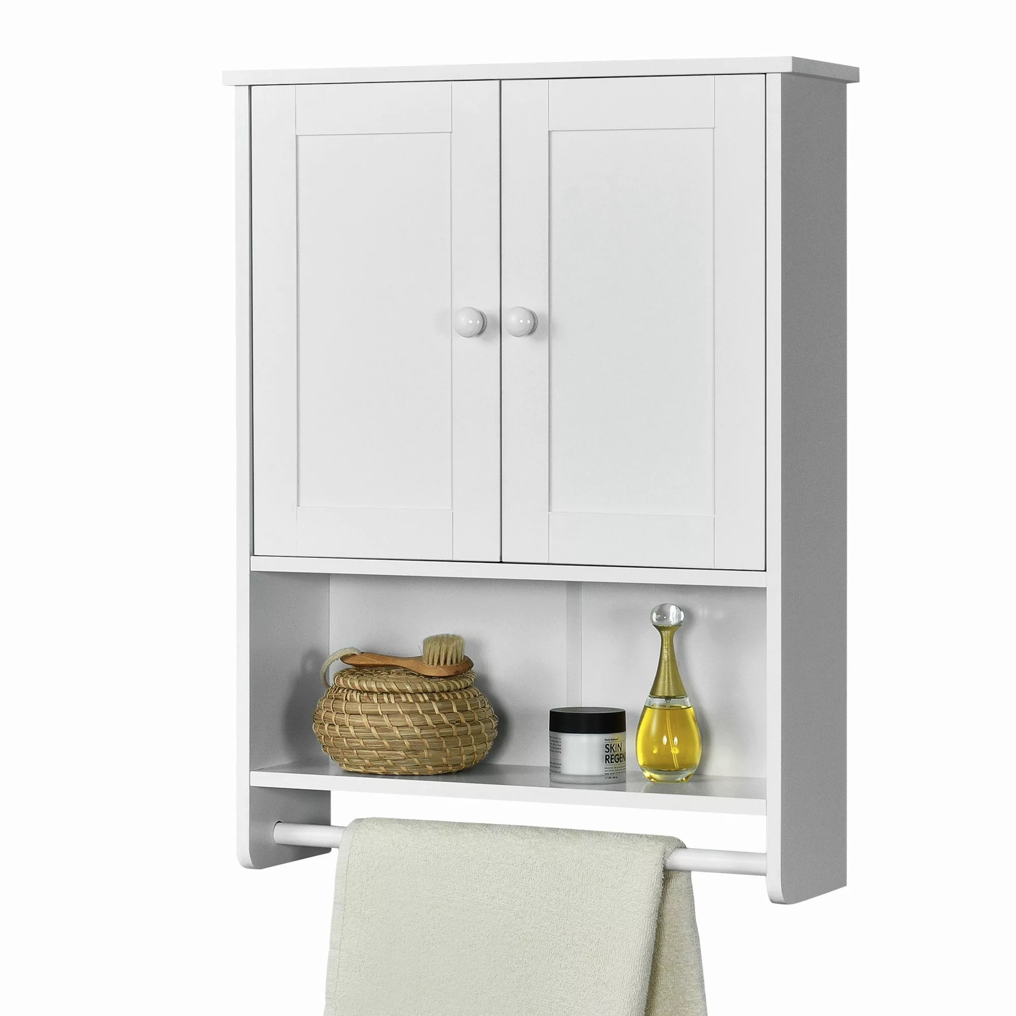 en.casa Hängeschrank »Steyr« Badschrank 65x49x15cm mit günstig online kaufen