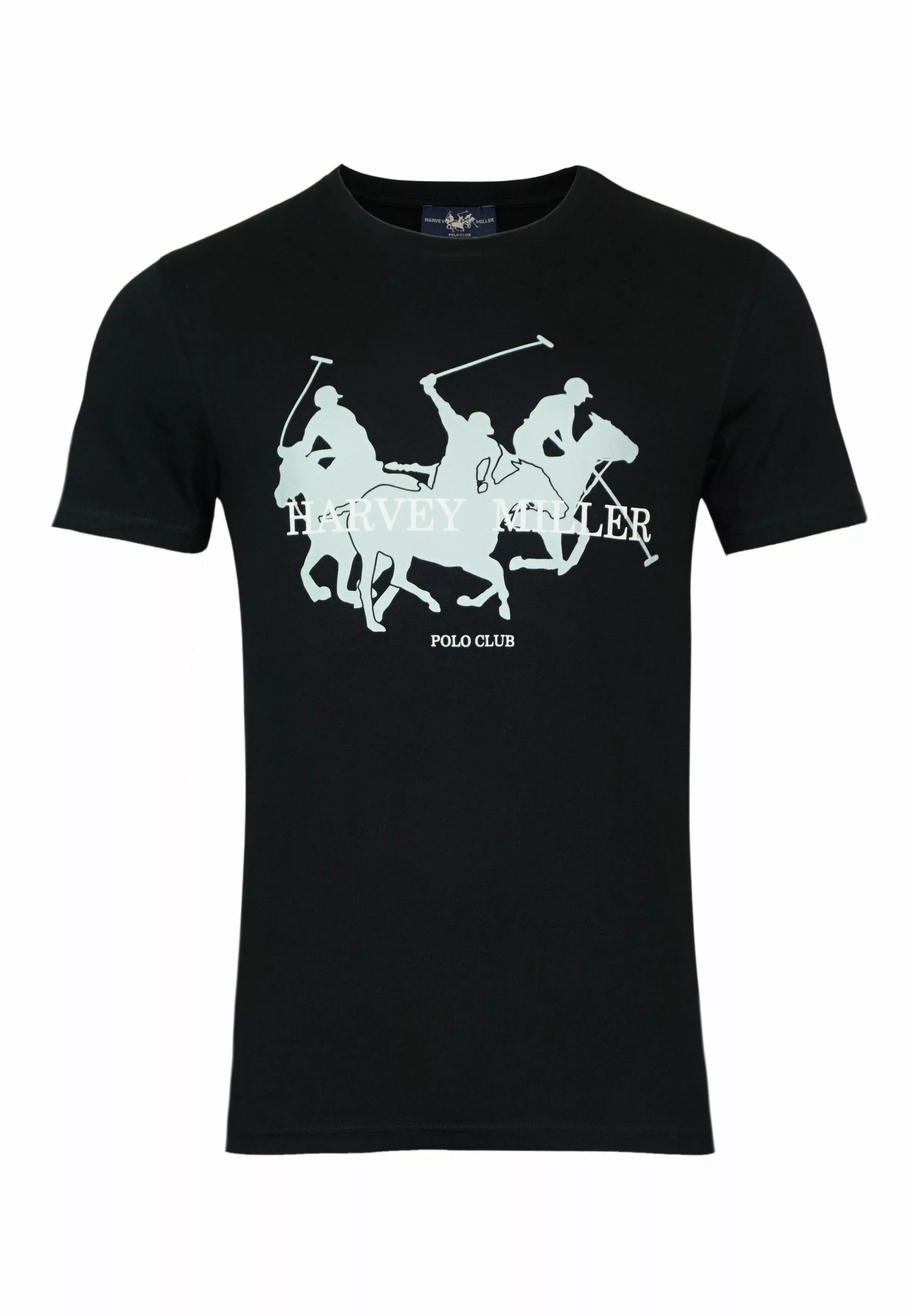Harvey Miller T-Shirt T-Shirt Kurzarmshirt Horses günstig online kaufen