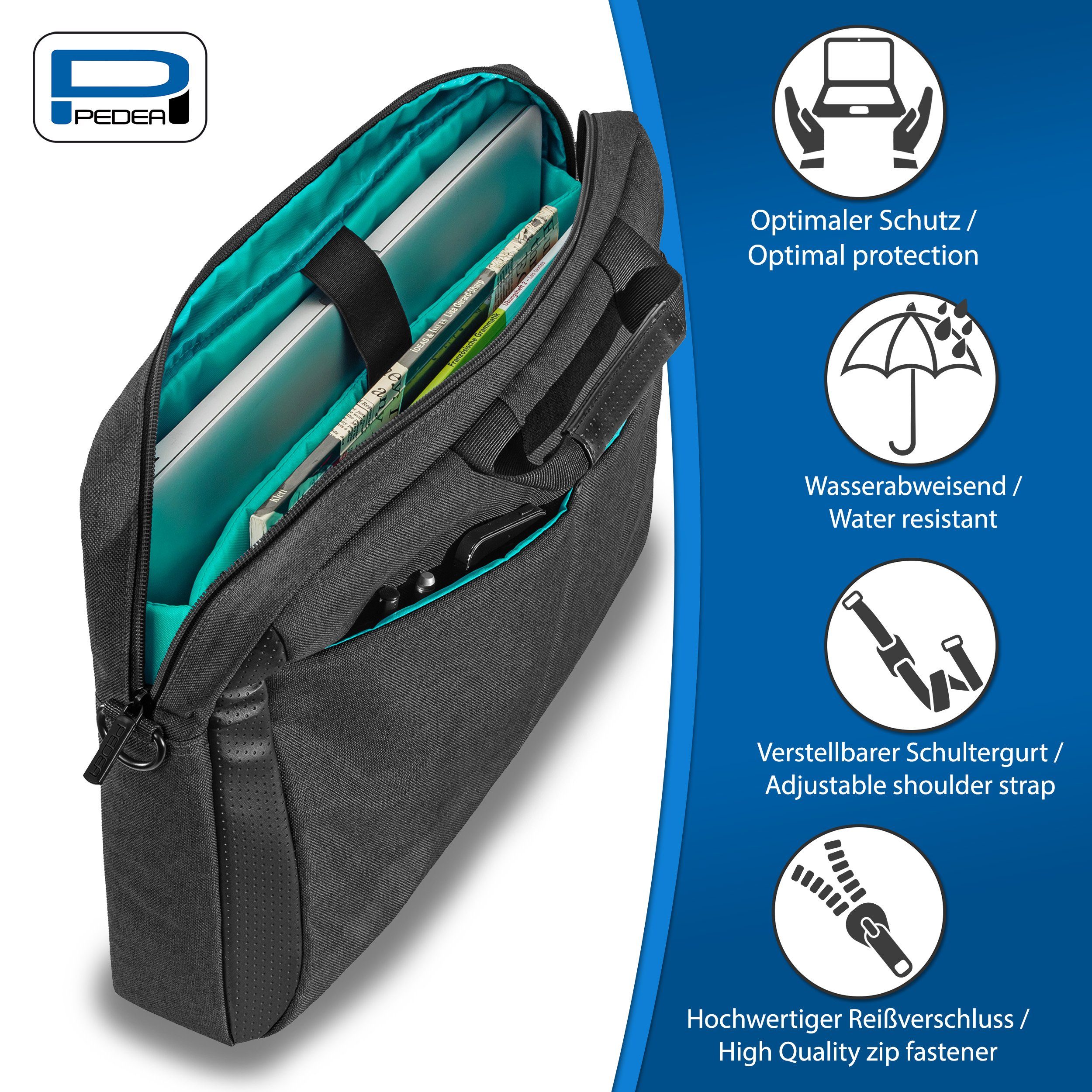 PEDEA Laptoptasche LIFESTYLE (17,3 Zoll (43,9 günstig online kaufen