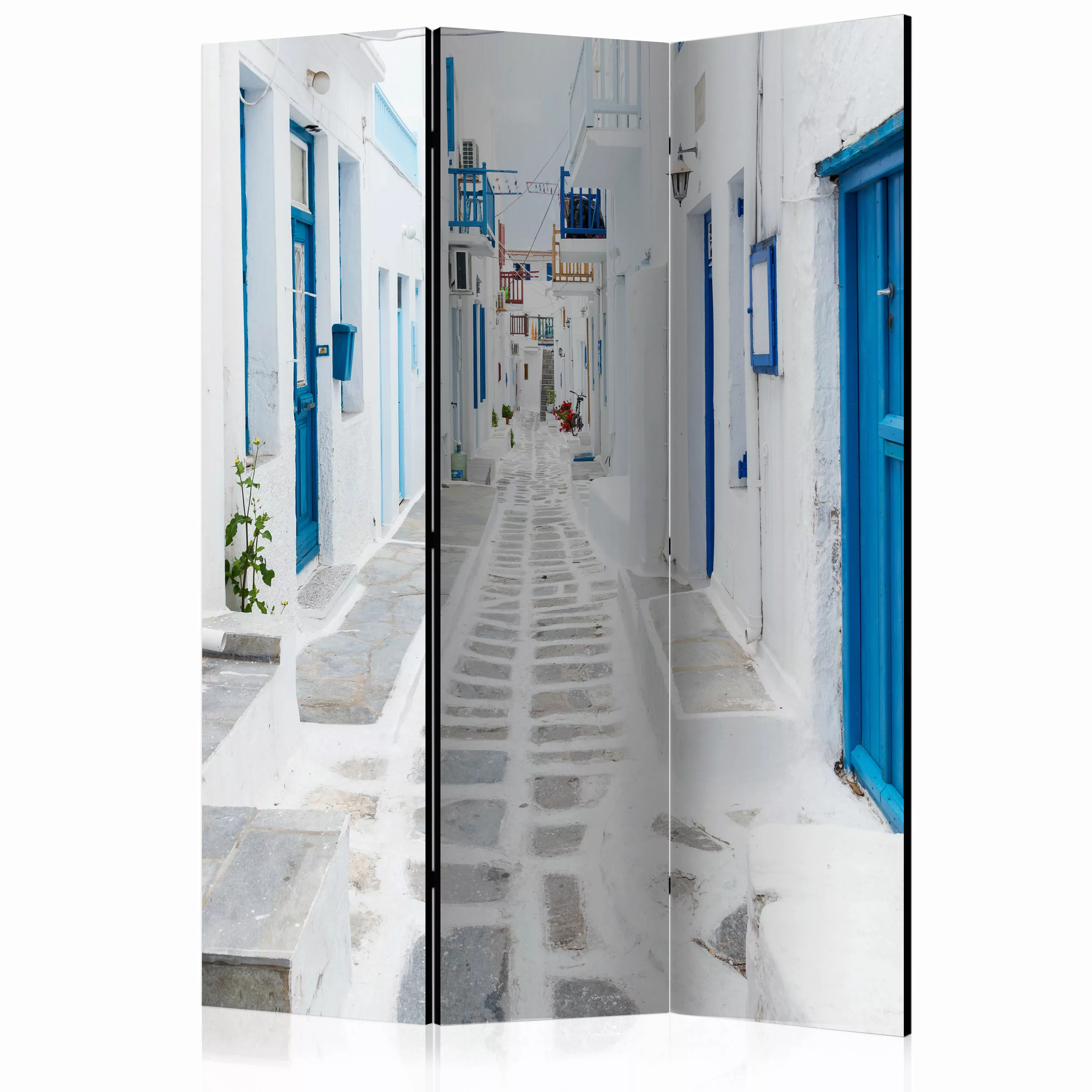 3-teiliges Paravent - Greek Dream Island [room Dividers] günstig online kaufen