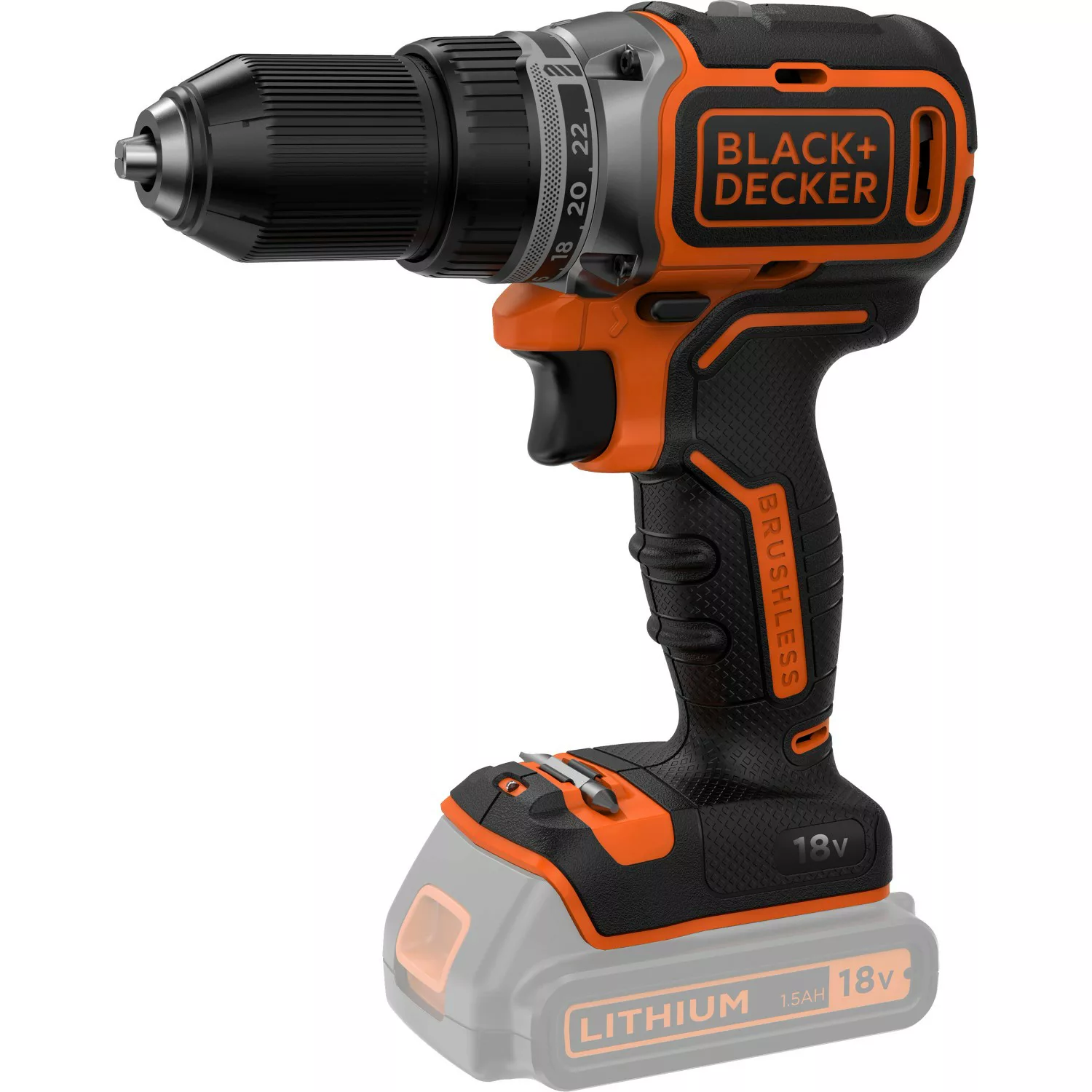 Black+Decker 18 V Akku-Bohrschrauber BL186N Solo günstig online kaufen