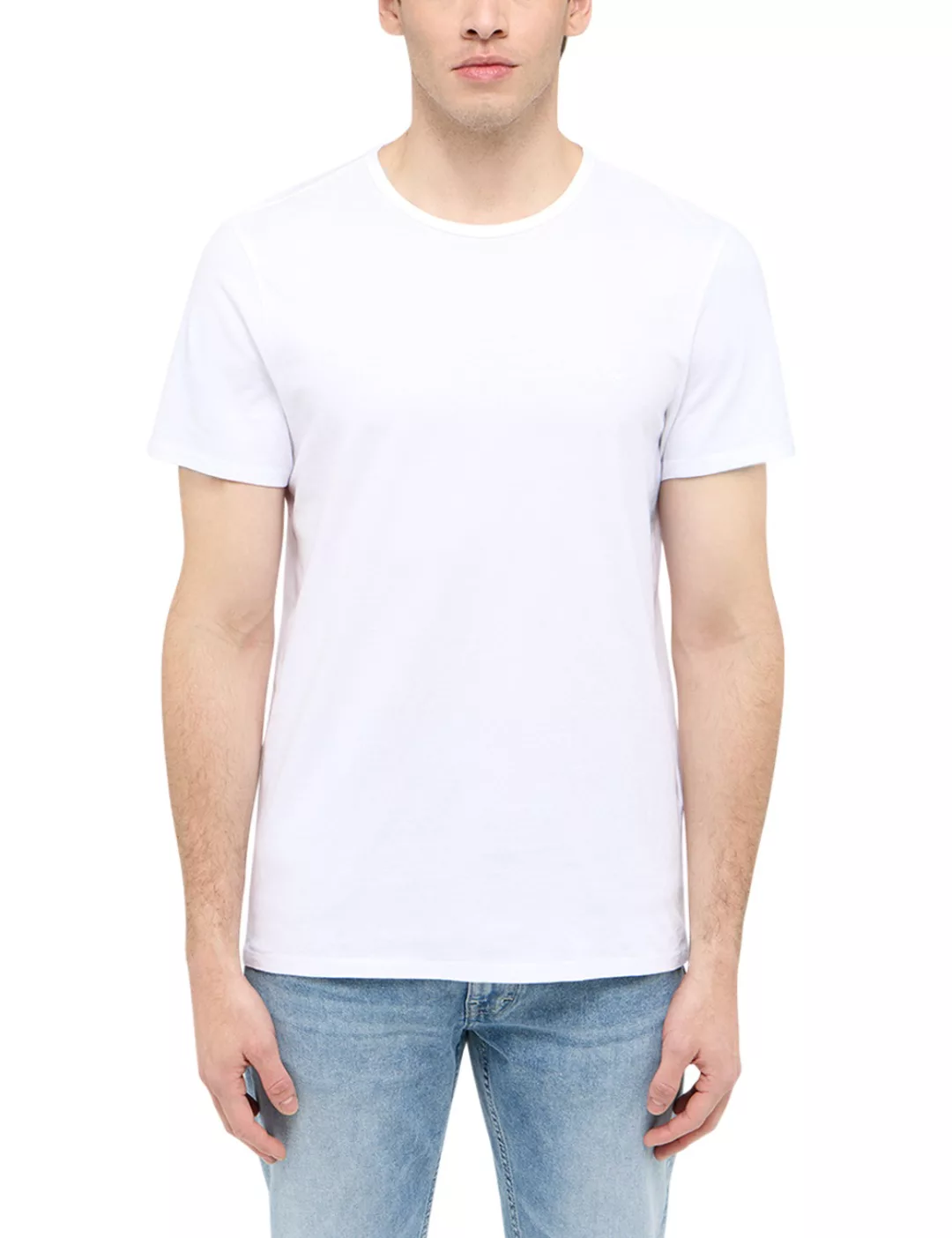 Mustang Herren T-Shirt ALLEN 2er PACK - Regular Fit günstig online kaufen