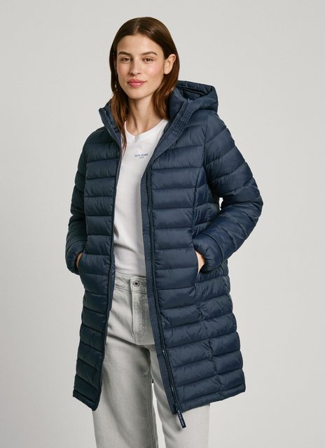 Pepe Jeans Outdoorjacke "AMMY LONG", mit Kapuze, mit abnehmbarer Kapuze günstig online kaufen