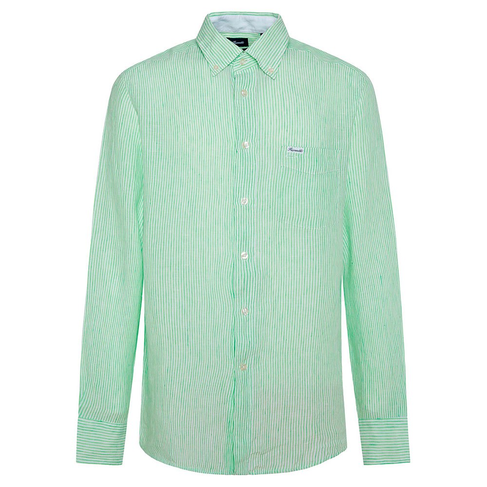 FaÇonnable Sportswear Club Button-down Bengal Stripe 50 Langarm-shirt L Fer günstig online kaufen