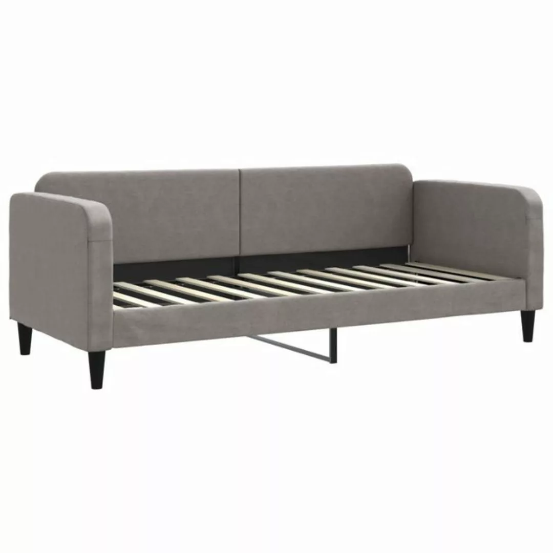 vidaXL Gästebett Tagesbett Taupe 80x200 cm Stoff Gästebett Gästecouch Gäste günstig online kaufen