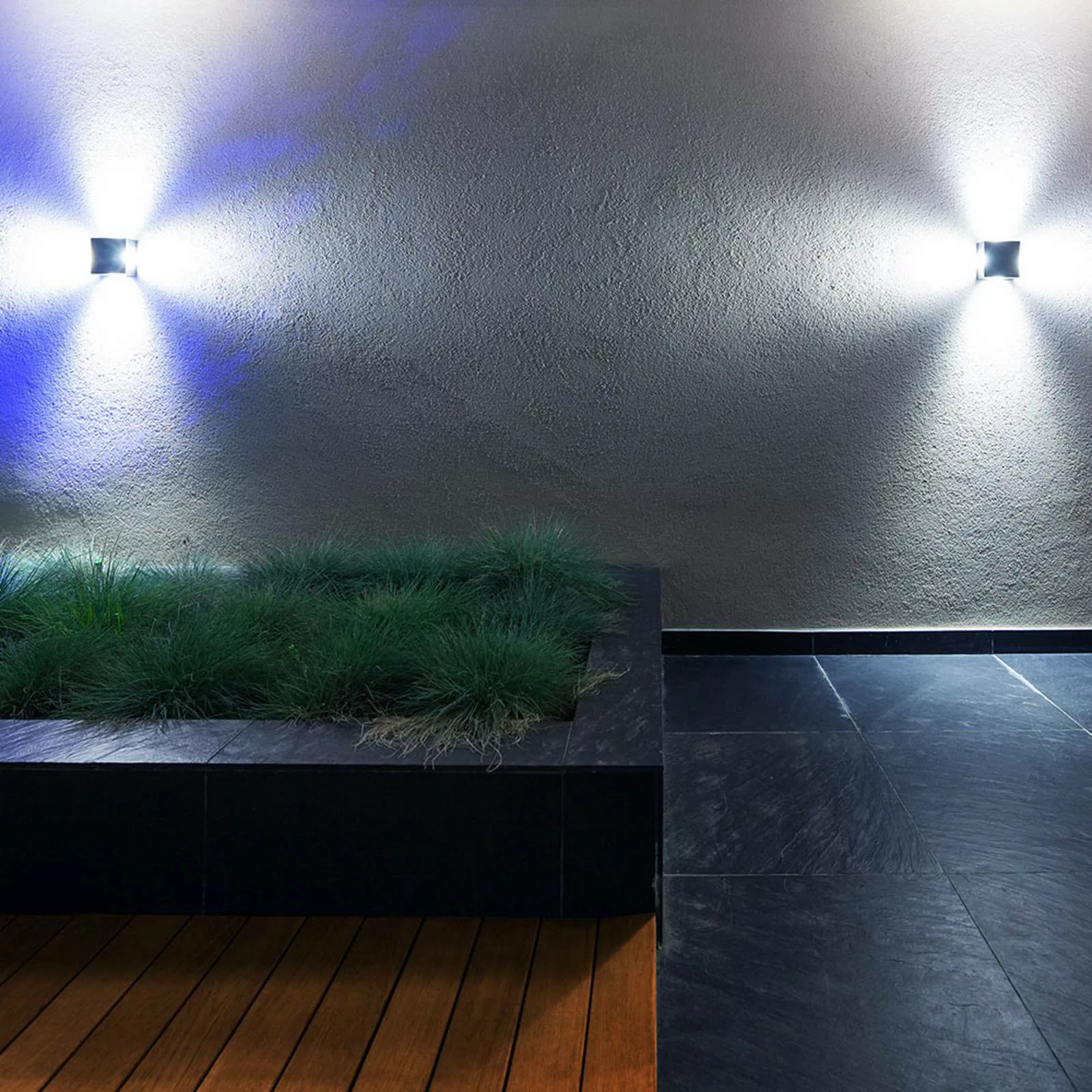 DOTLUX WAY LED-Sockelleuchte Höhe 55cm, 3.000K günstig online kaufen
