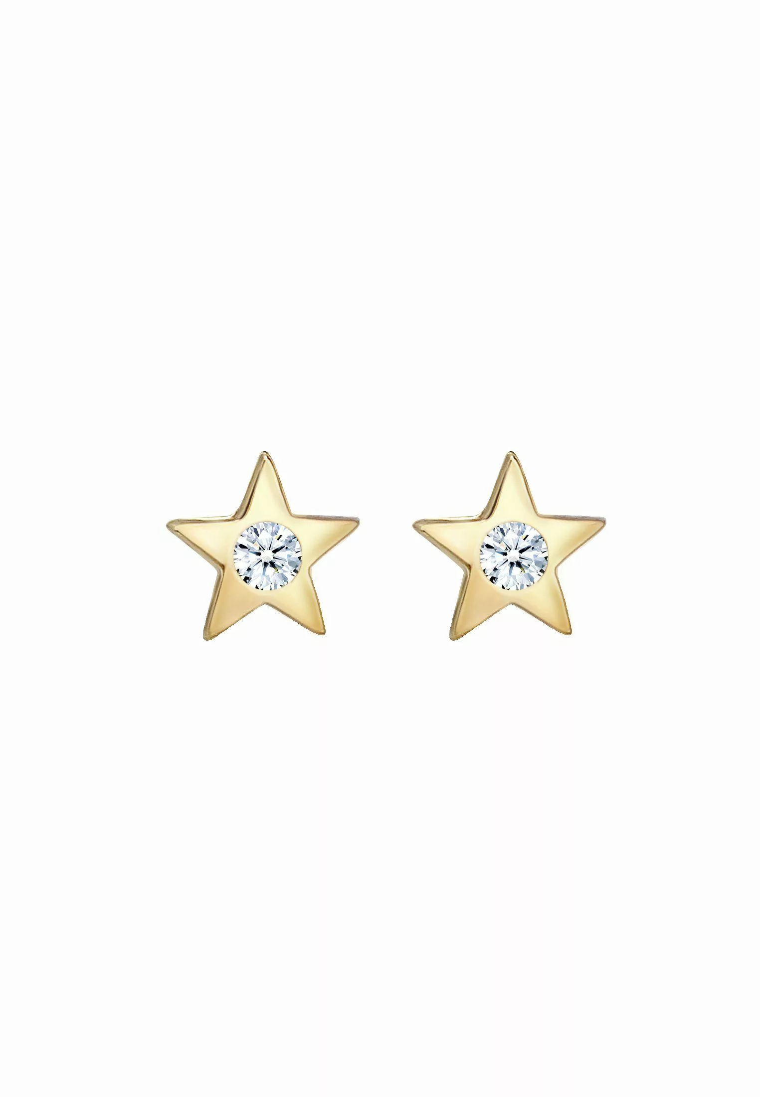 Elli DIAMONDS Paar Ohrstecker Ohrstecker Stern günstig online kaufen