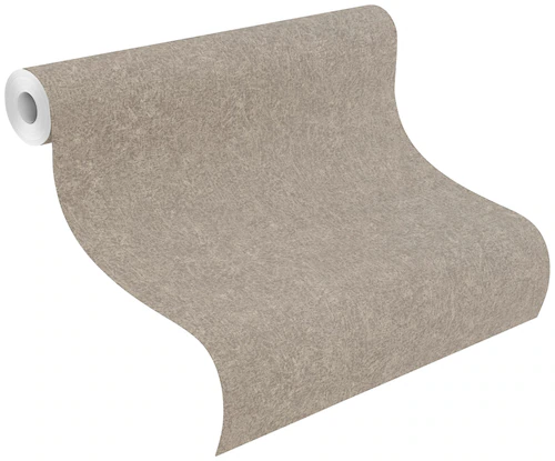 Rasch Vliestapete Composition 554519 Uni Dunkeltaupe 10,05 mx0,53 m günstig online kaufen