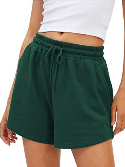 KIKI Shorts Shorts Damen Sommer Casual Shorts High Waist Fitness Shorts günstig online kaufen