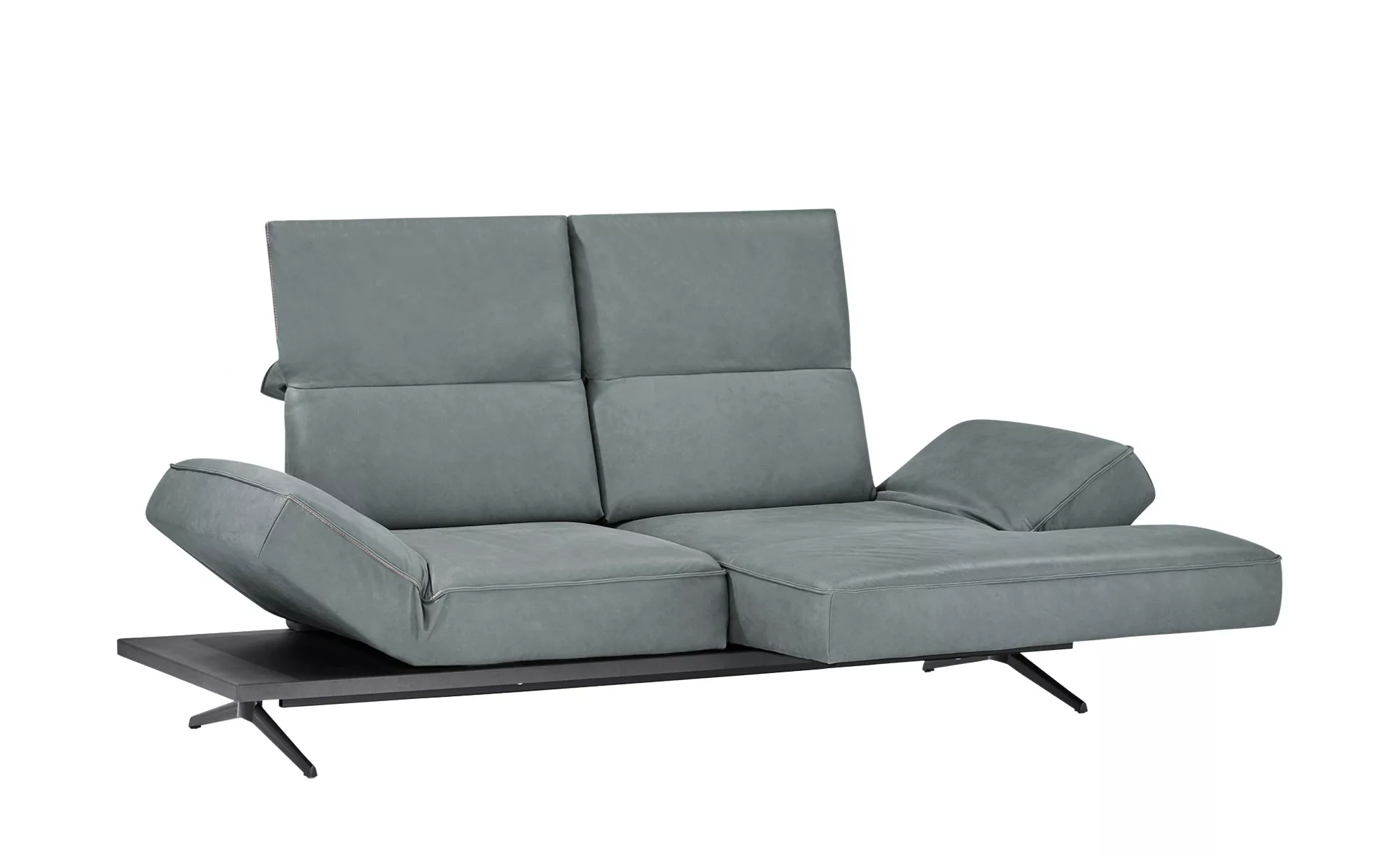 KOINOR Liegensofa  Phoenix ¦ grau ¦ Maße (cm): B: 240 H: 87 T: 132.0 Polste günstig online kaufen