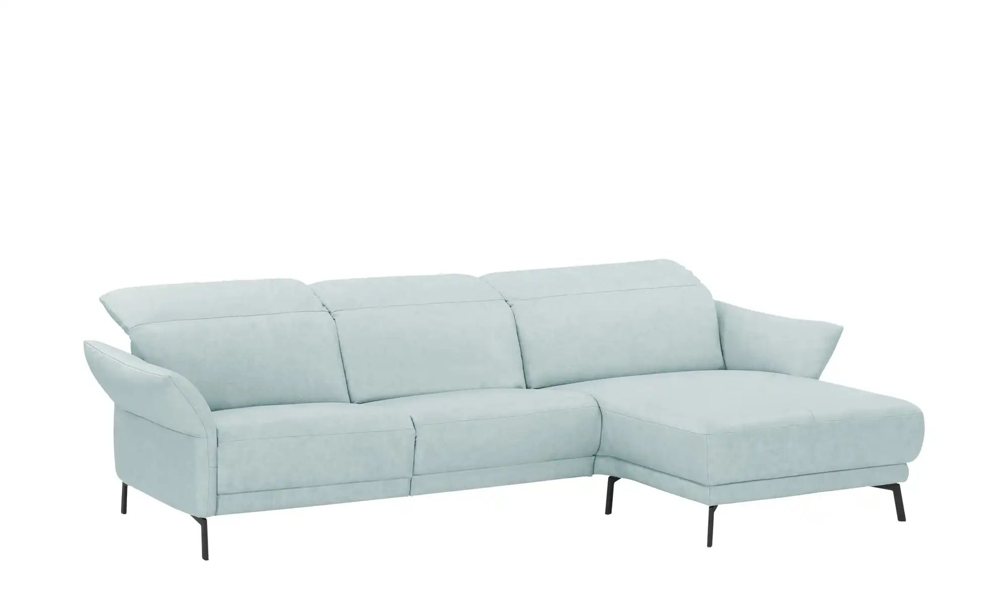 Wohnwert Ecksofa Leder Bellana ¦ blau ¦ Maße (cm): B: 285 H: 101 T: 161 Pol günstig online kaufen