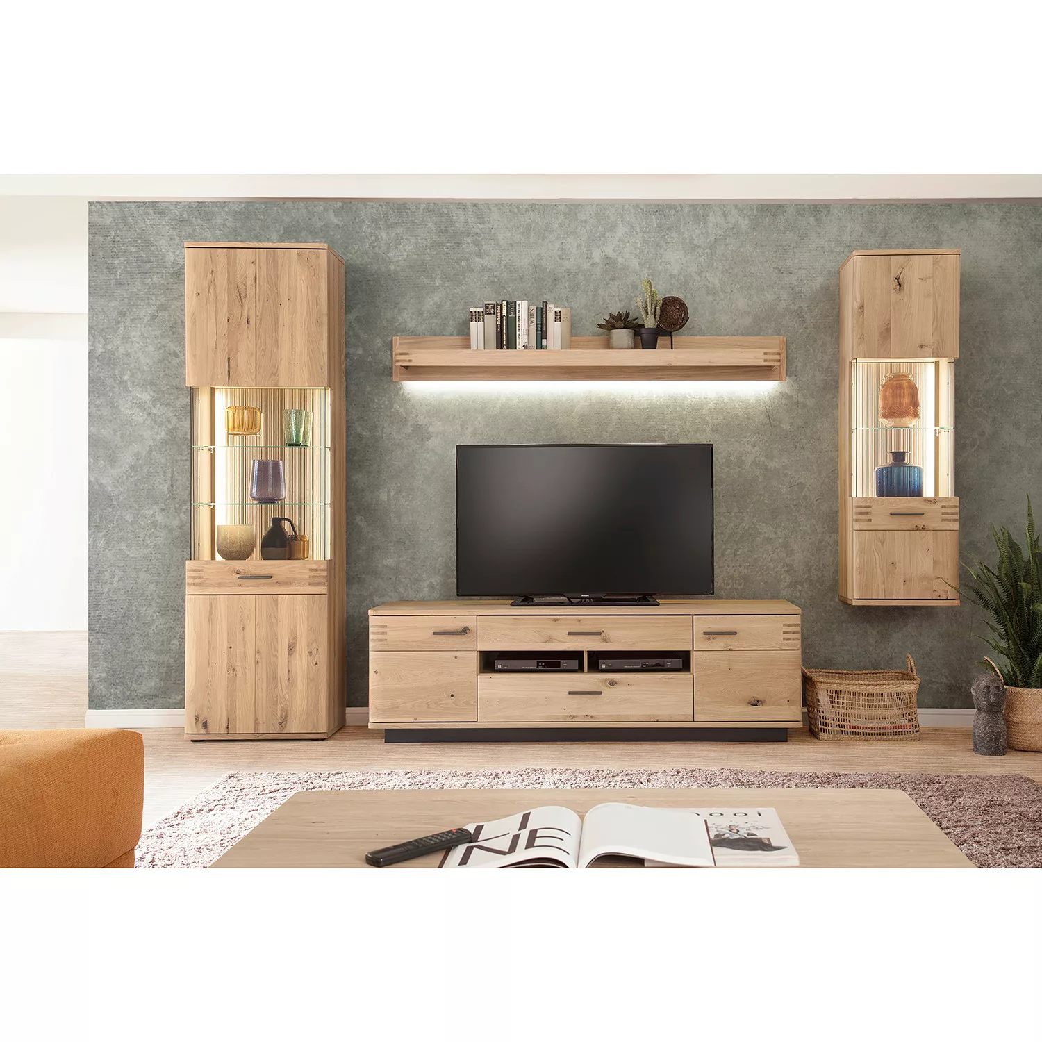 MCA furniture Vitrine Hängevitrine Salvador günstig online kaufen