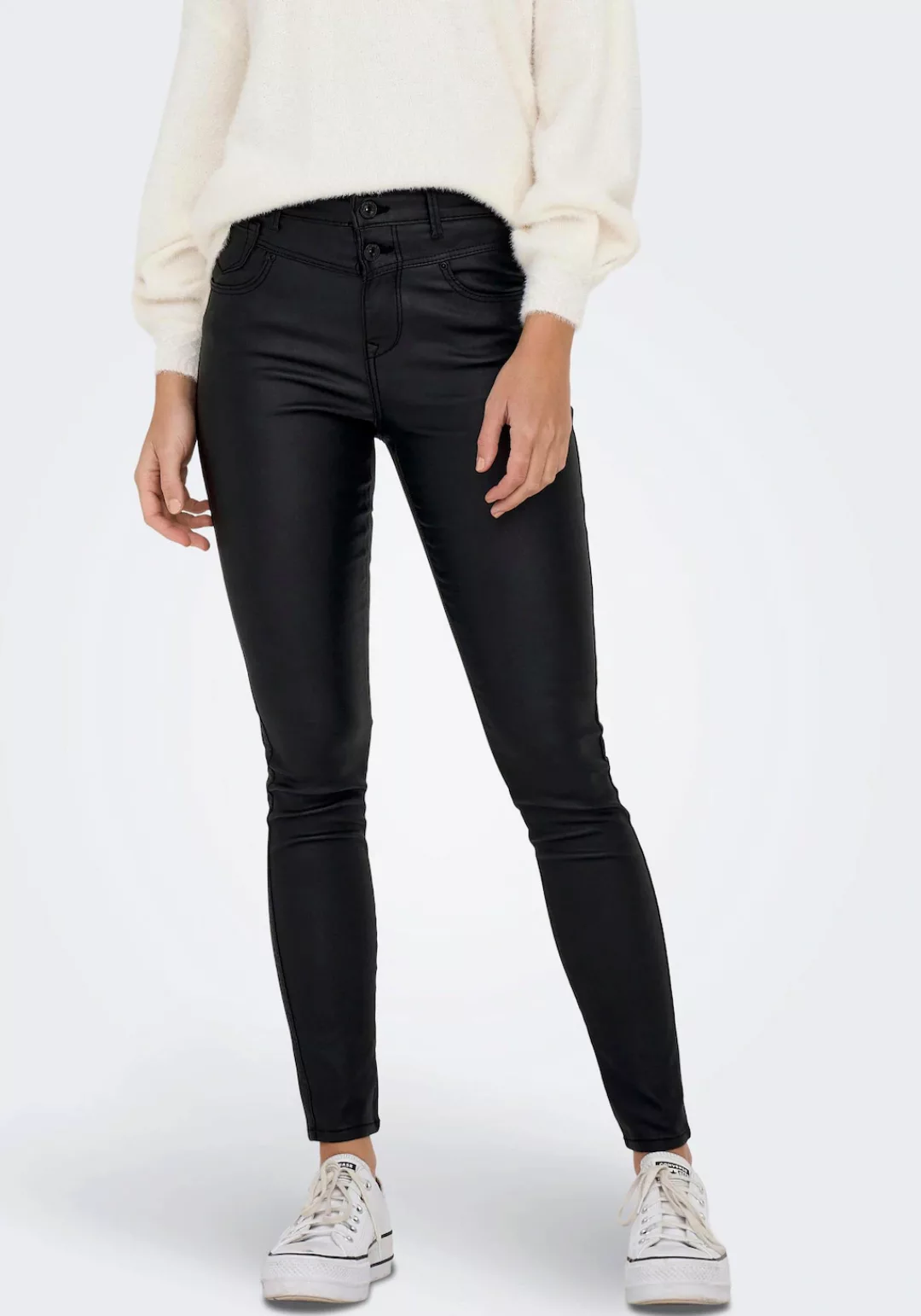 ONLY Skinny-fit-Jeans "ONLCHRISSY HW SKINNY COAT ANK BB PIM2600" günstig online kaufen