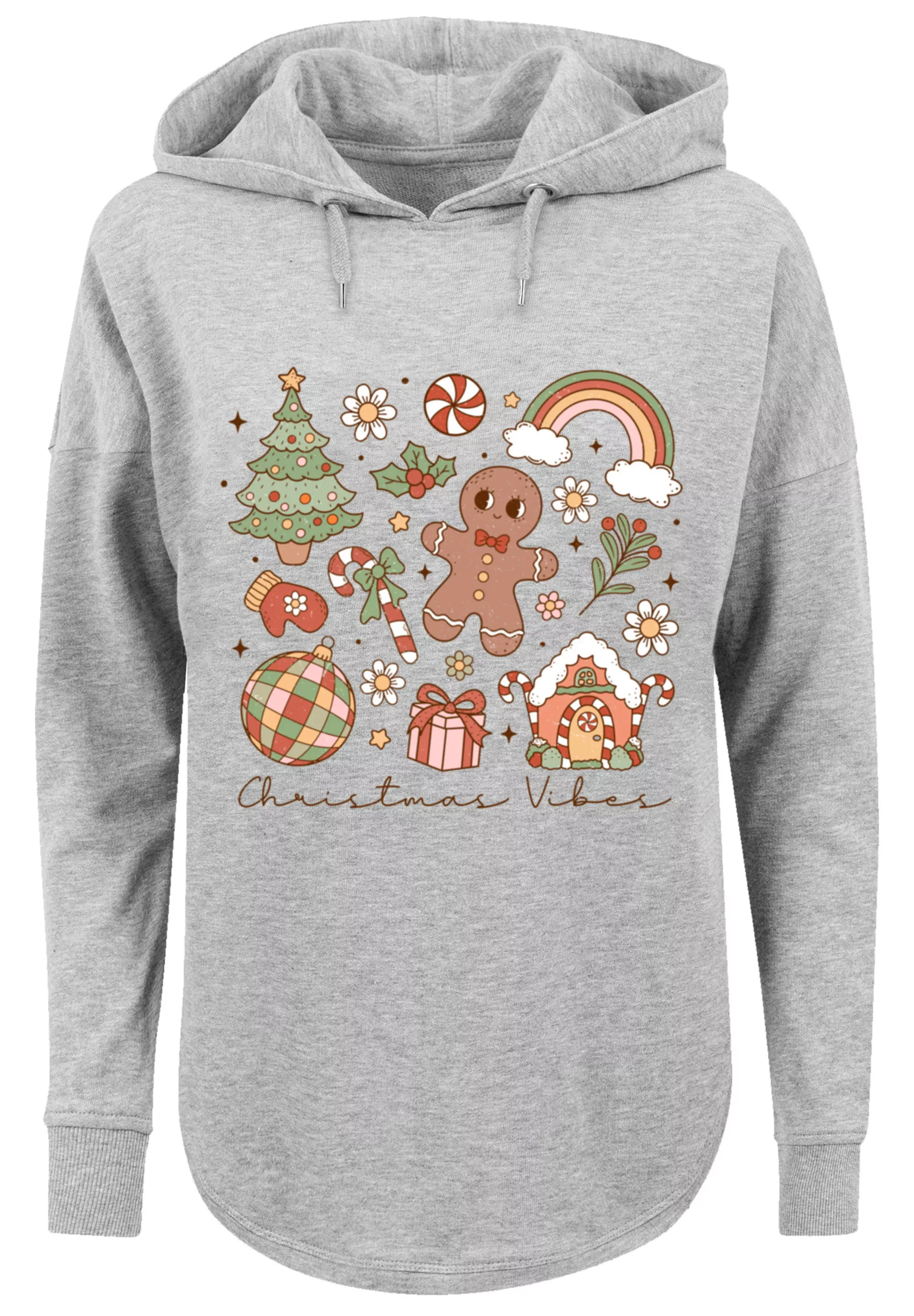 F4NT4STIC Kapuzenpullover "Weihnachten Vibes Cozy Cute Winter", Premium Qua günstig online kaufen