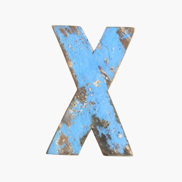 Holzbuchstabe - Vintage X günstig online kaufen