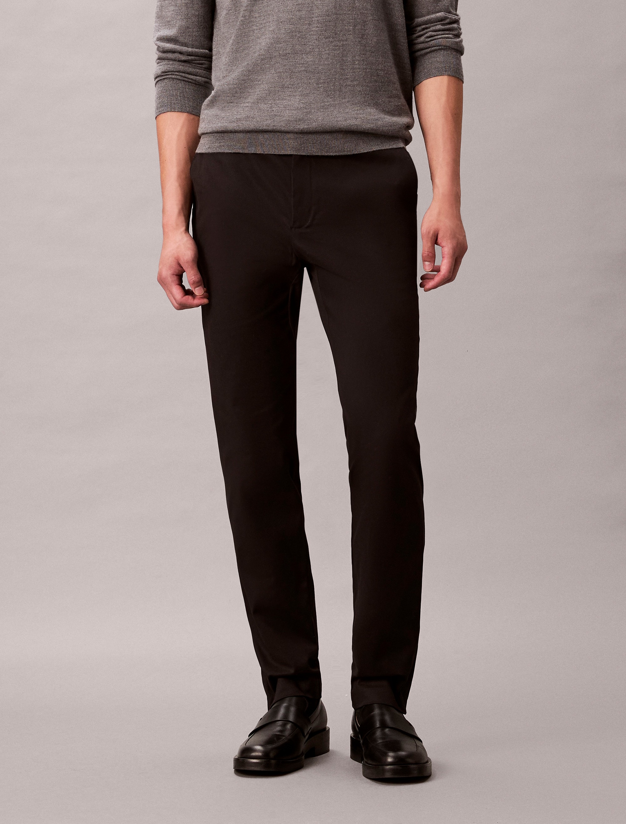Calvin Klein Chinohose "SLIM SATEEN CHINO TROUSER", slim fit günstig online kaufen