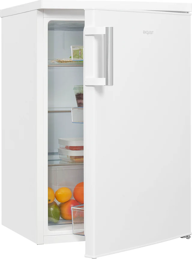 exquisit Kühlschrank »KS16-V-H-010D«, KS16-V-H-010D weiss, 85,5 cm hoch, 56 günstig online kaufen