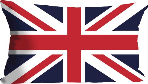 queence Dekokissen »Florian«, Kissenhülle,Britische Flagge,Union Jack,Engla günstig online kaufen