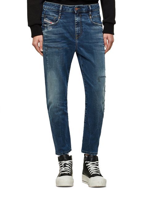 Diesel Boyfriend-Jeans Diesel D-FAYZA Joggjeans 069SZ Damen Jeans Hose Boyf günstig online kaufen