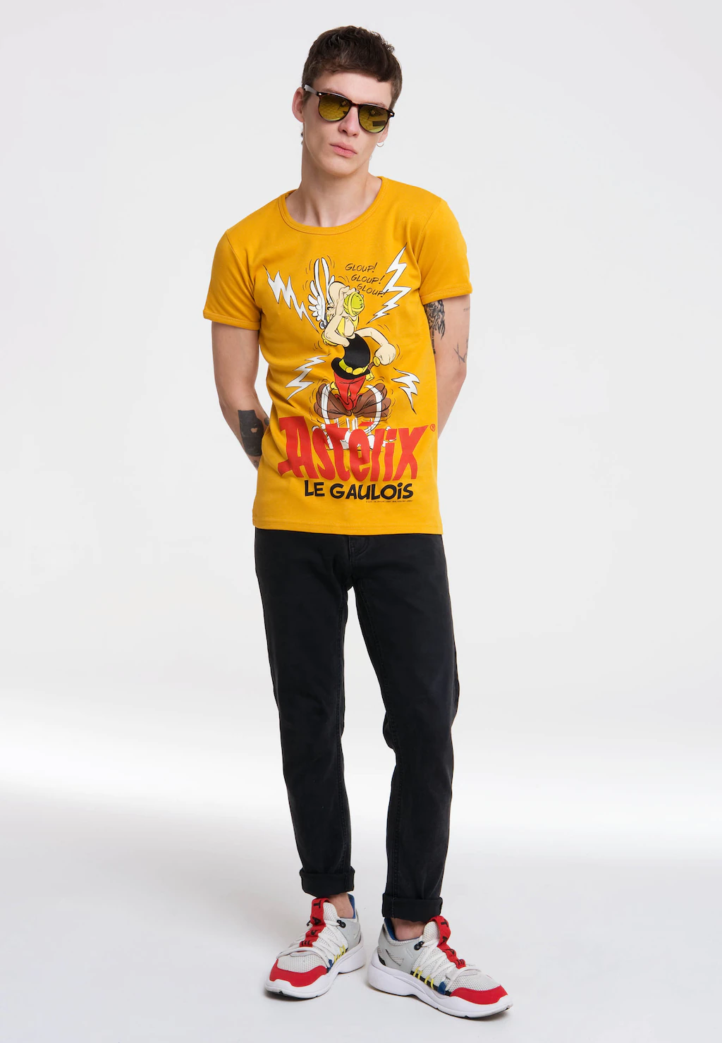 LOGOSHIRT T-Shirt, mit Asterix-Print günstig online kaufen