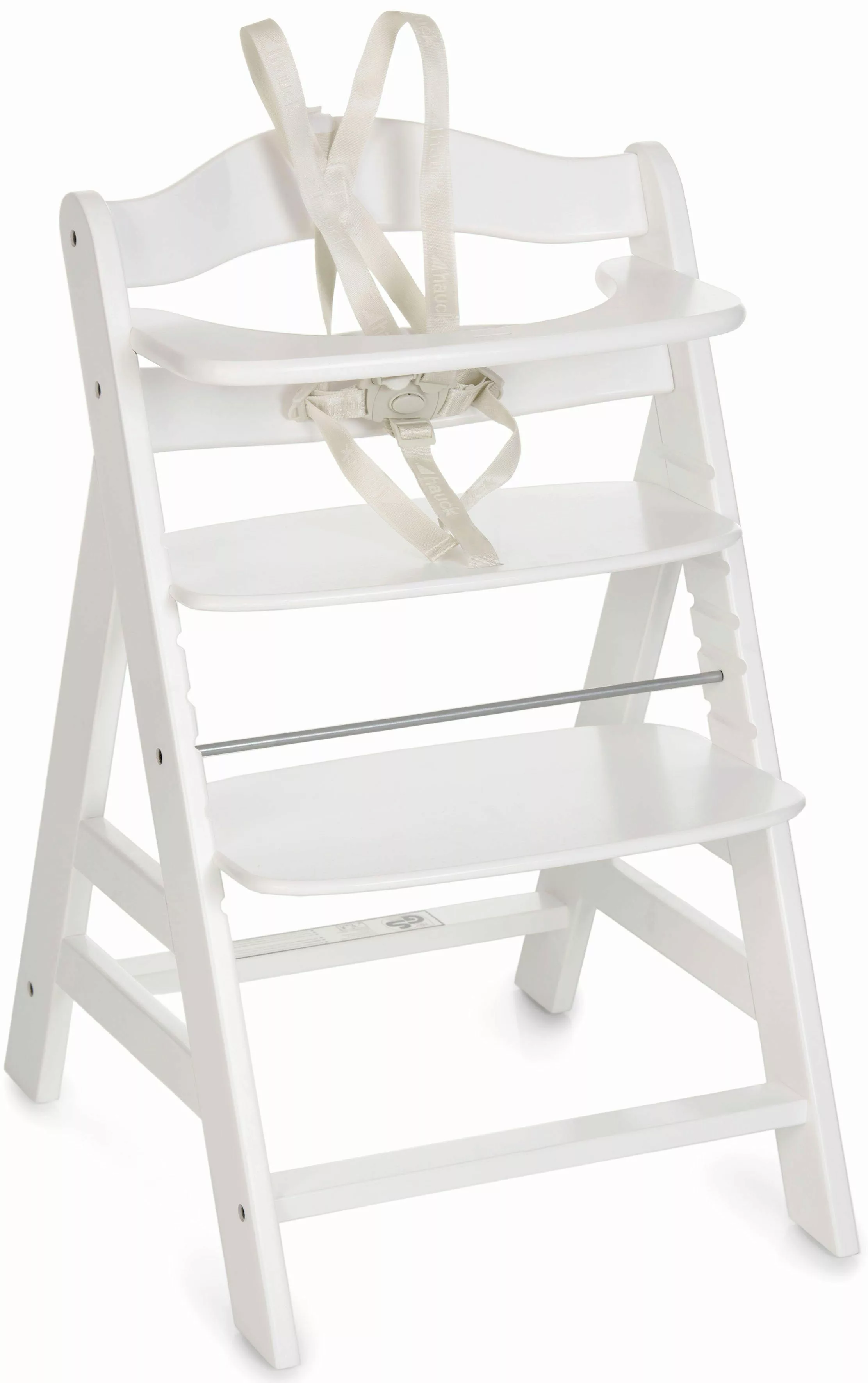 Hauck Hochstuhl Alpha+, white, aus Holz günstig online kaufen