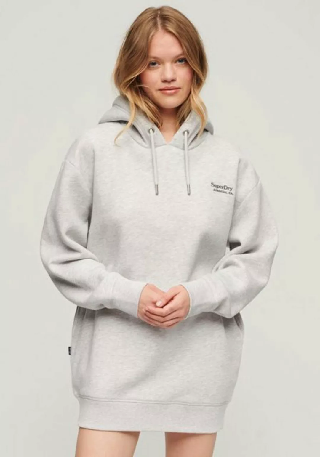 Superdry Sweatkleid ESSENTIAL HOODED SWEAT DRESS günstig online kaufen