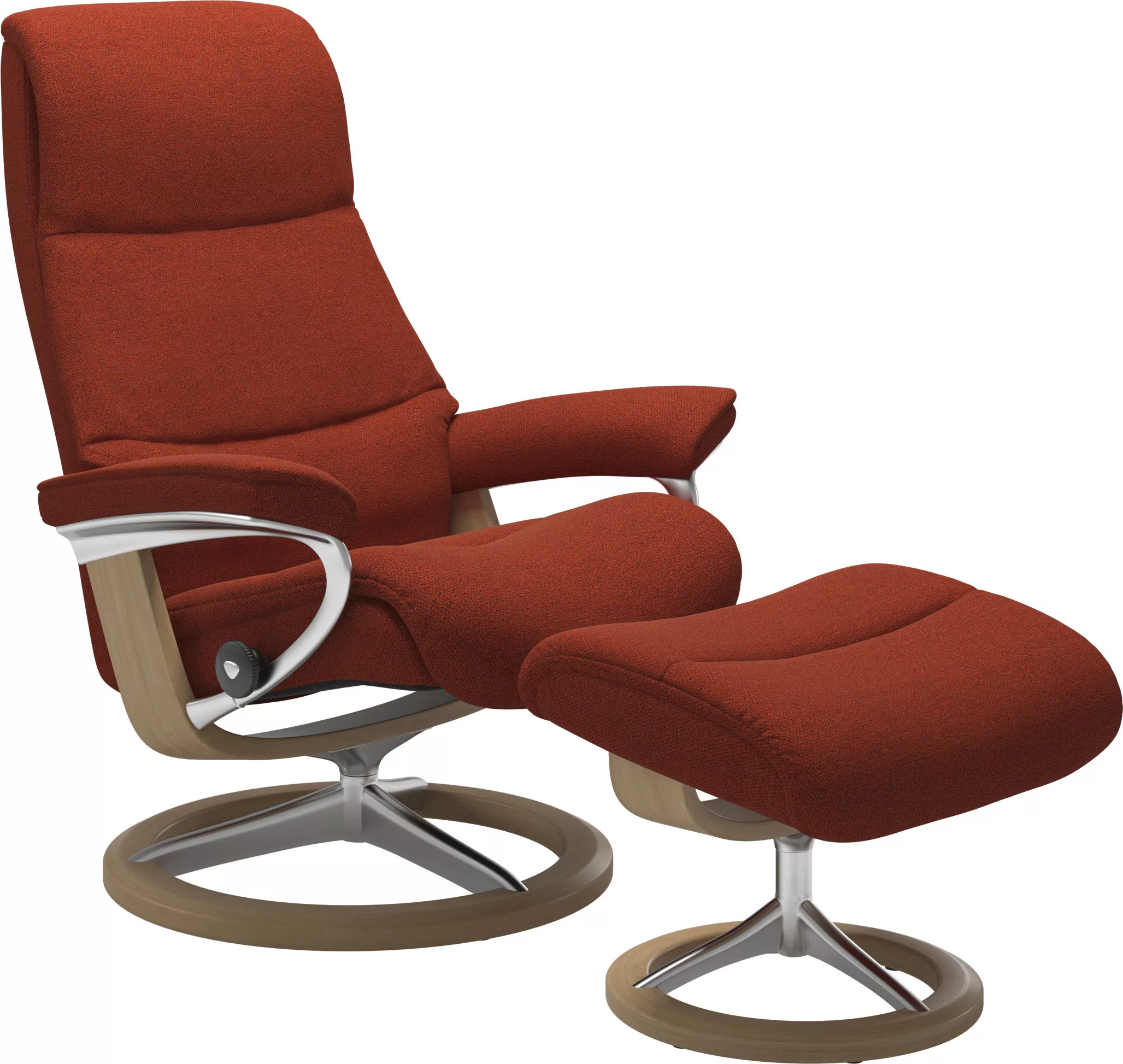 Stressless® Relaxsessel »View«, (Set, Relaxsessel mit Hocker), mit Signatur günstig online kaufen