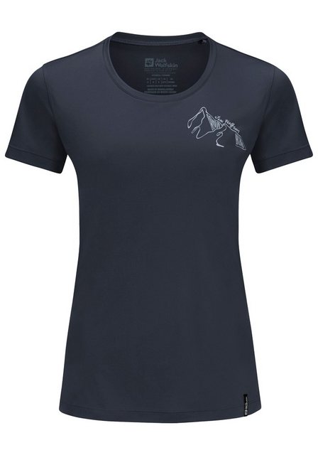 Jack Wolfskin T-Shirt PEAK GRAPHIC T W günstig online kaufen