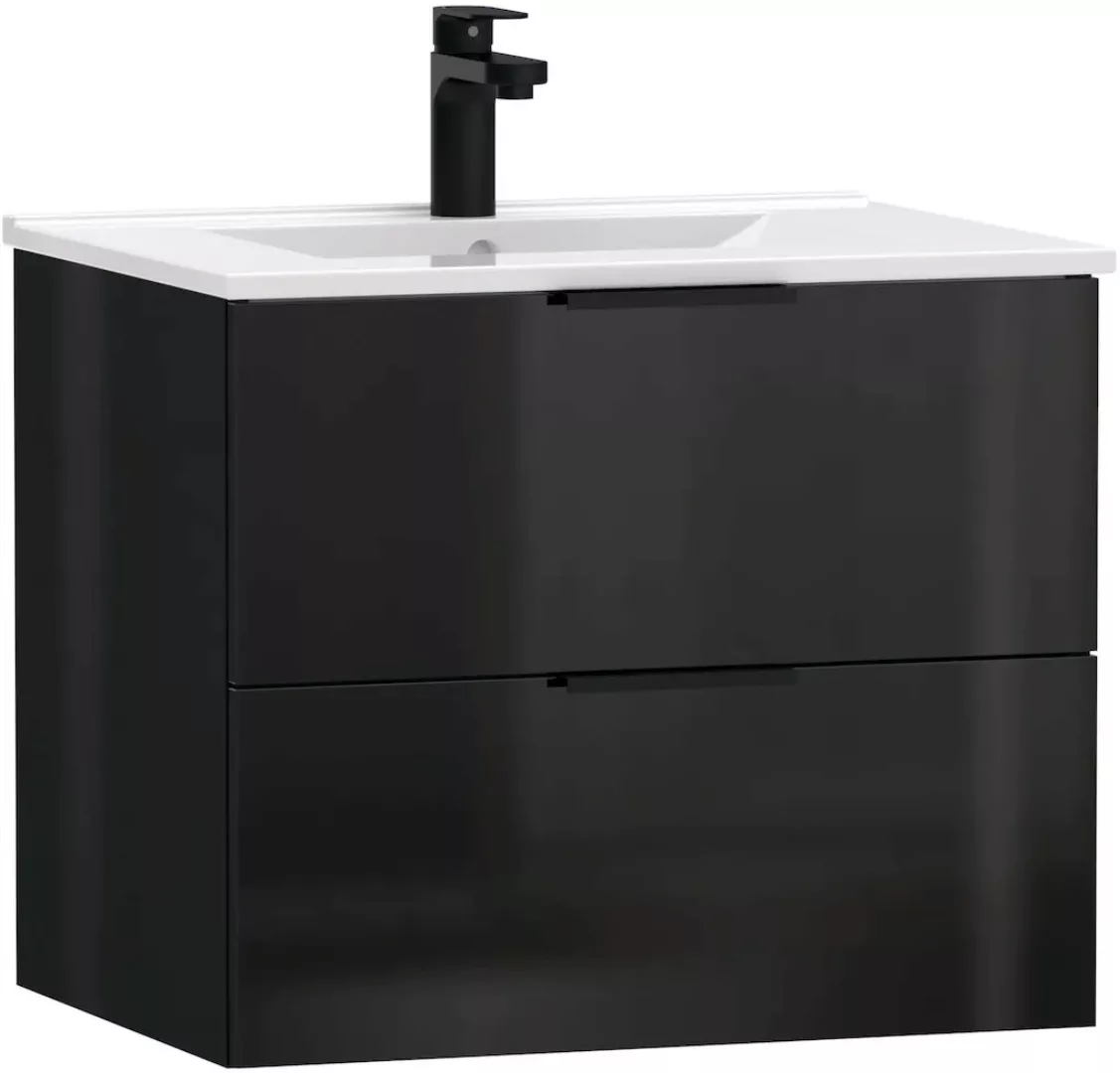 welltime Waschtisch "Athen Badezimmerschrank mit Softclose Funktion WC Bad günstig online kaufen