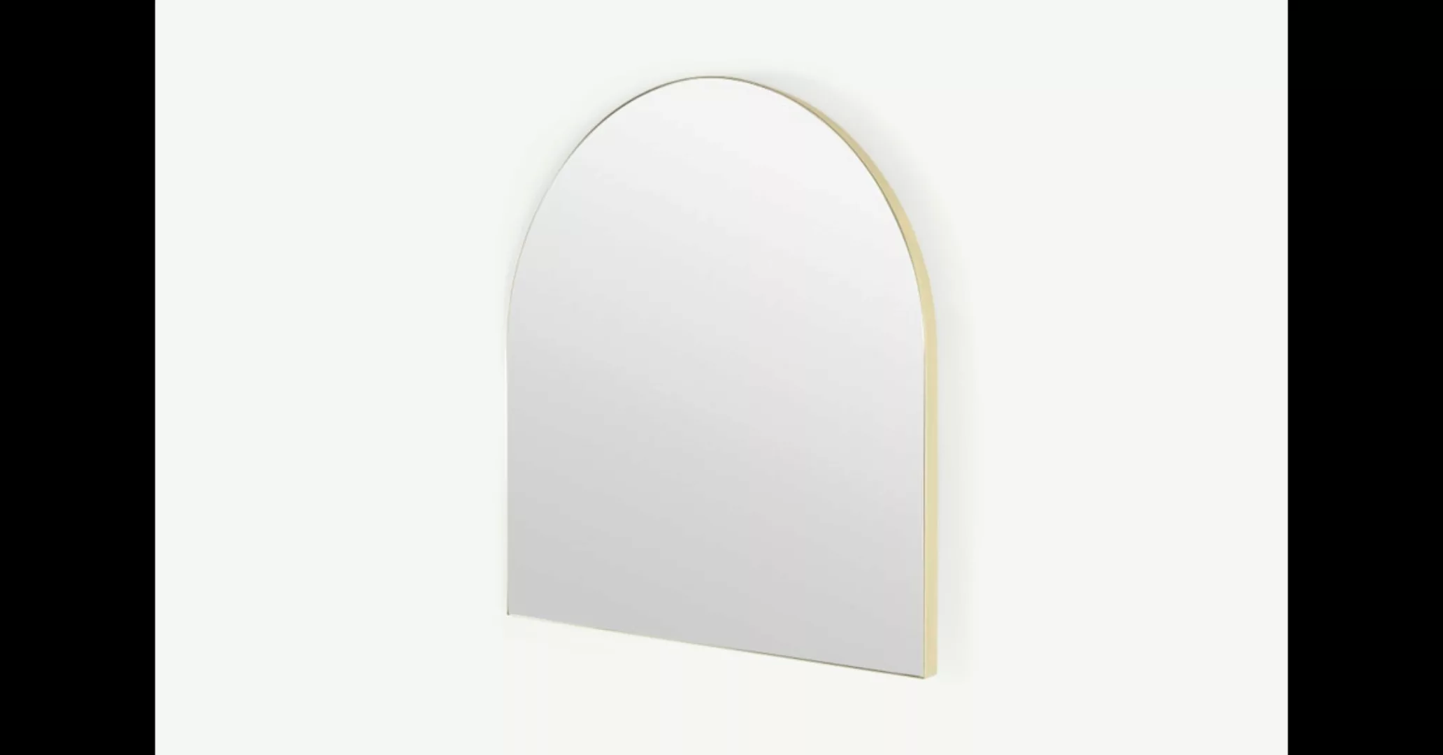 Arles Wandspiegel (80 x 85 cm), Messing - MADE.com günstig online kaufen