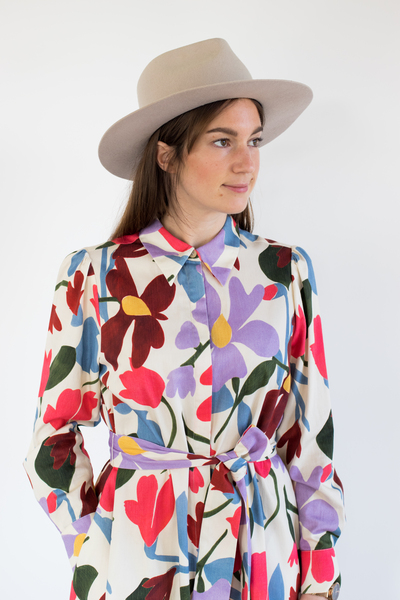 Hemdkleid Blumenprint günstig online kaufen