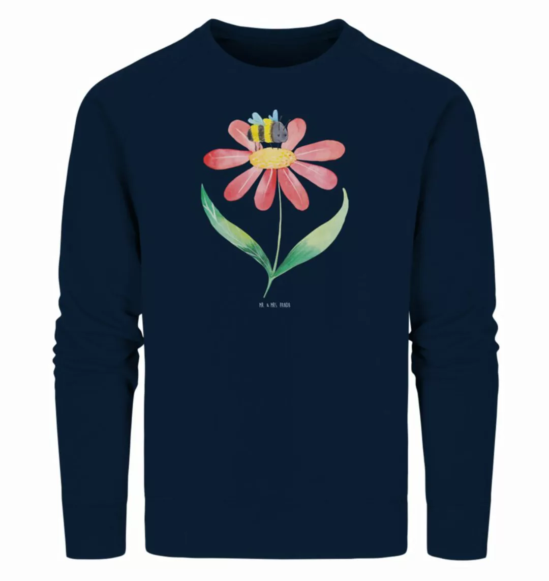 Mr. & Mrs. Panda Longpullover Hummel Blume Größe S - French Navy - Geschenk günstig online kaufen