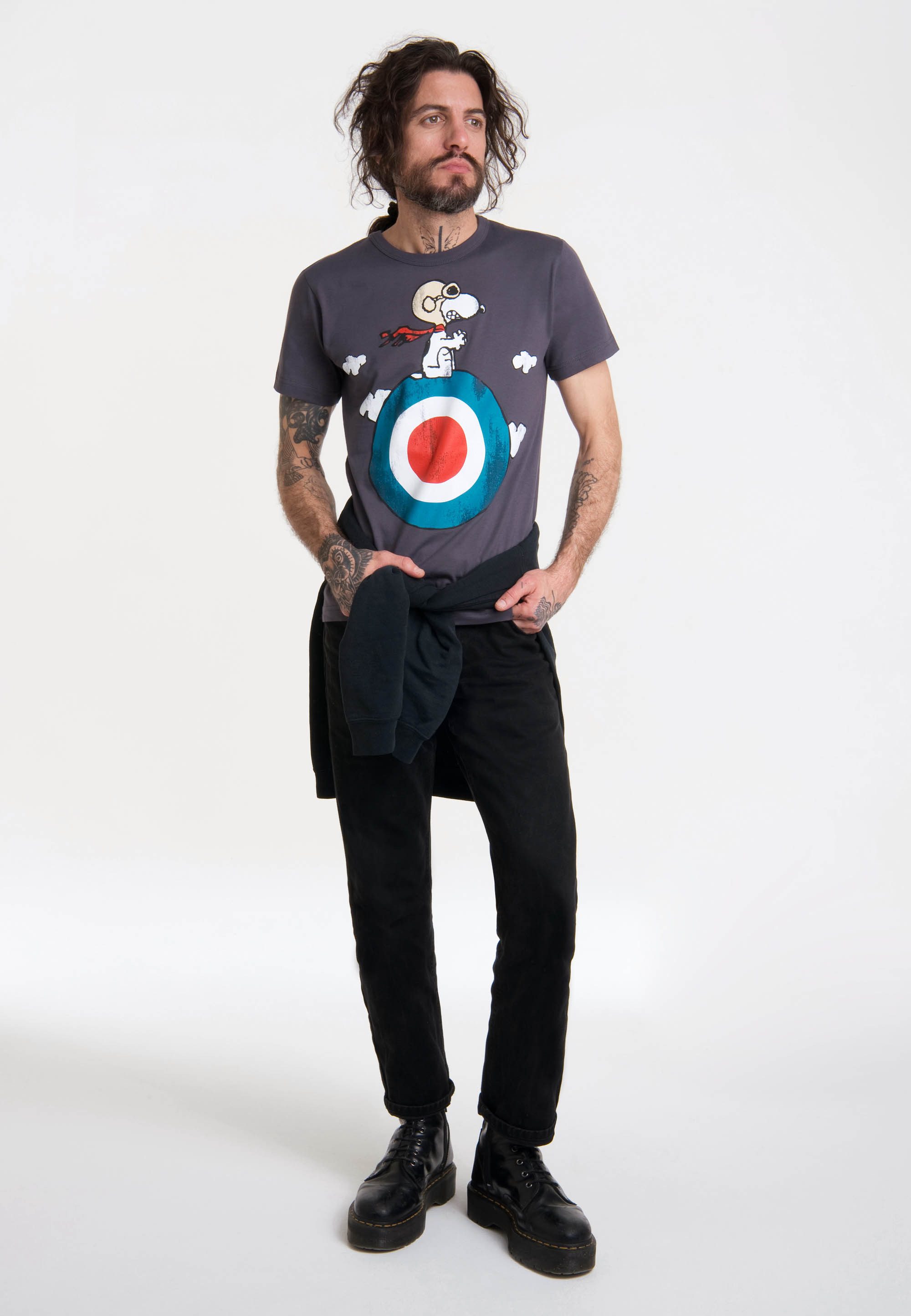 LOGOSHIRT T-Shirt Peanuts - Snoopy Pilot günstig online kaufen
