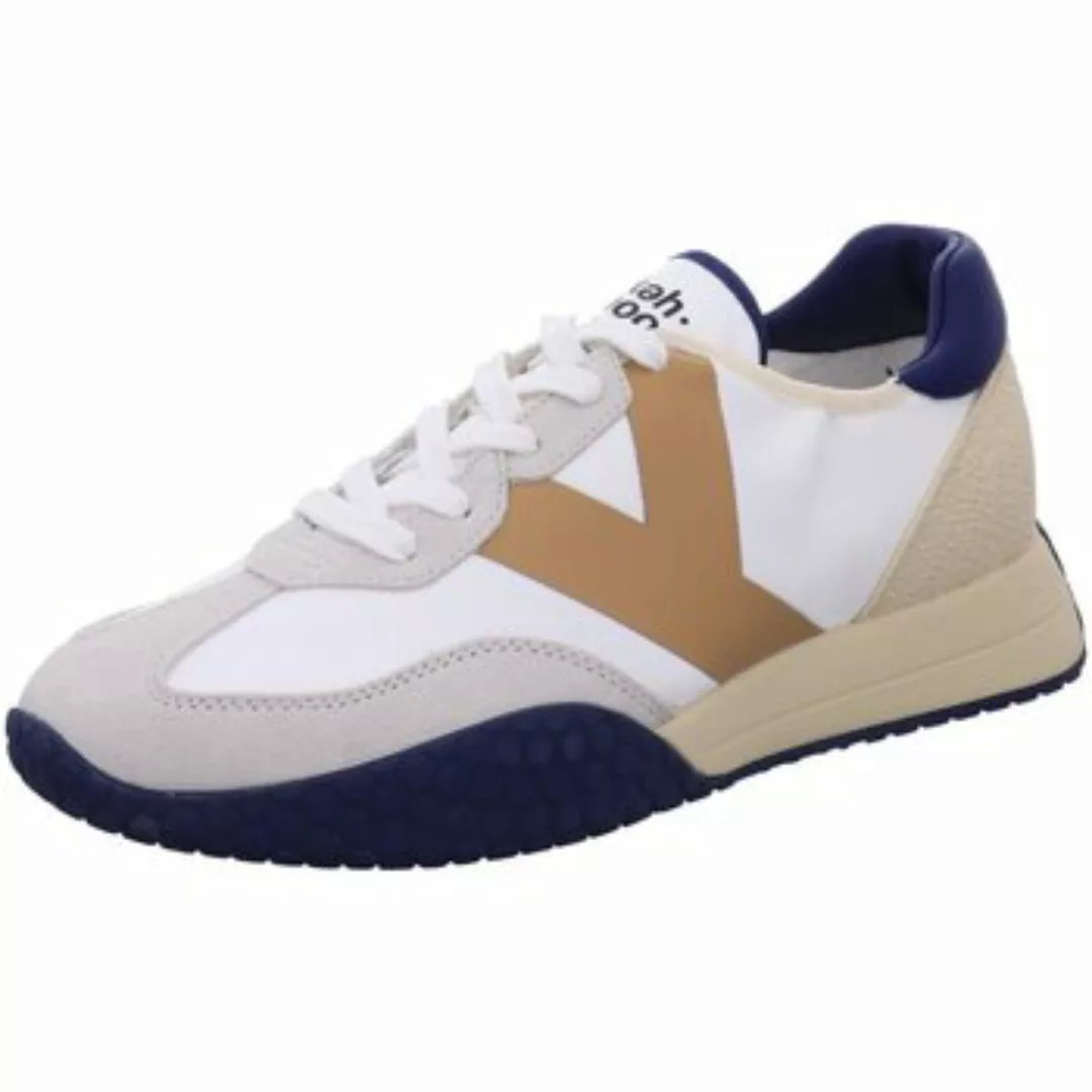 Kèh-Noo  Halbschuhe Schnuerschuhe KM9313-white-beige-navy günstig online kaufen