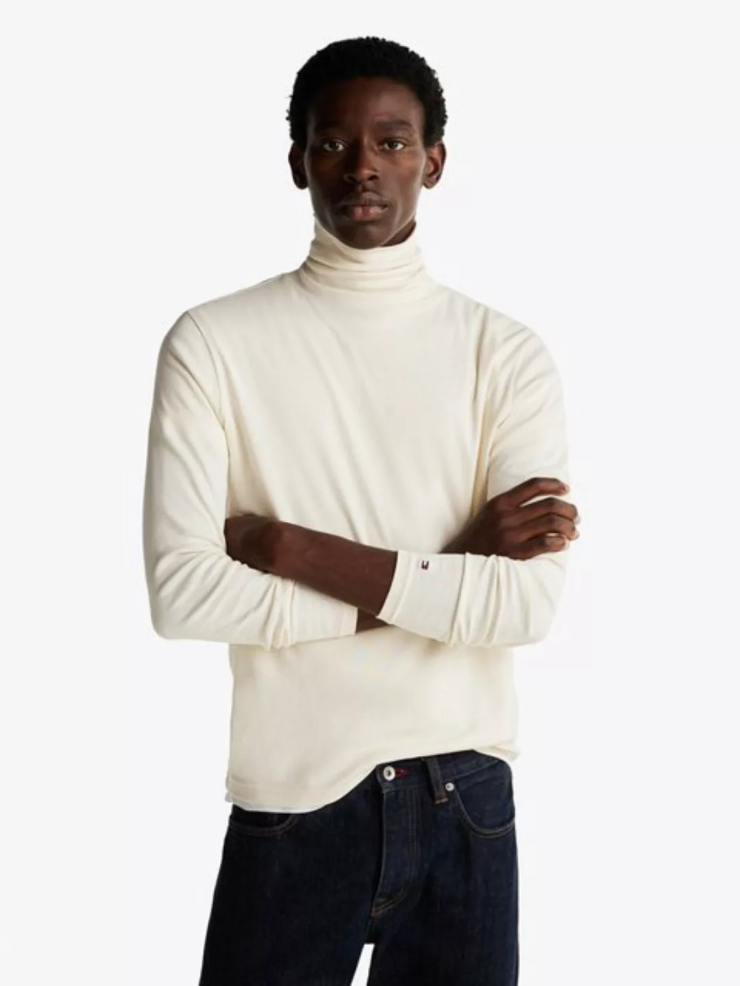 Tommy Hilfiger Rollkragenshirt "ROLL NECK LS TEE" günstig online kaufen