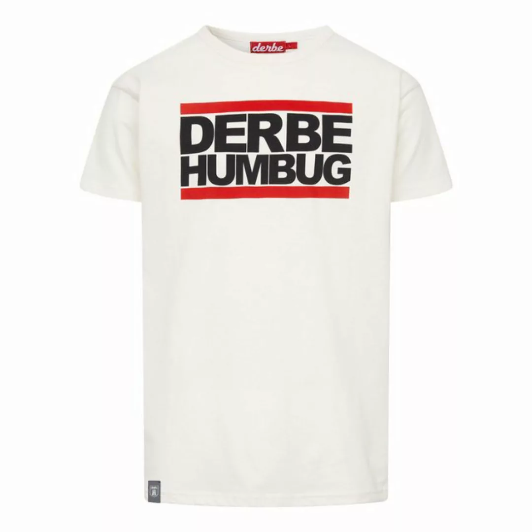 Derbe T-Shirt Humbug mit Schriftzug auf Vorderseite günstig online kaufen