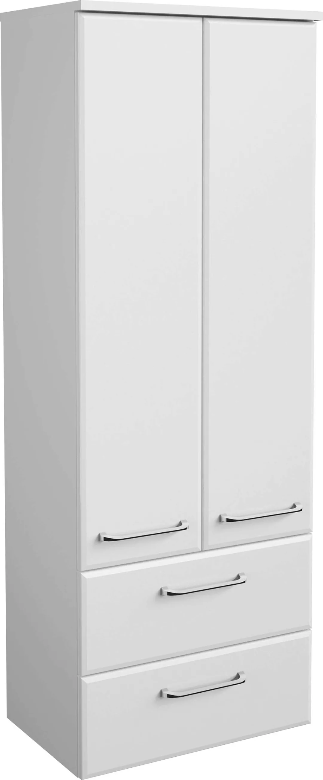 Saphir Midischrank "Quickset Badschrank 50 cm breit, 2 Türen, 2 Schubladen, günstig online kaufen