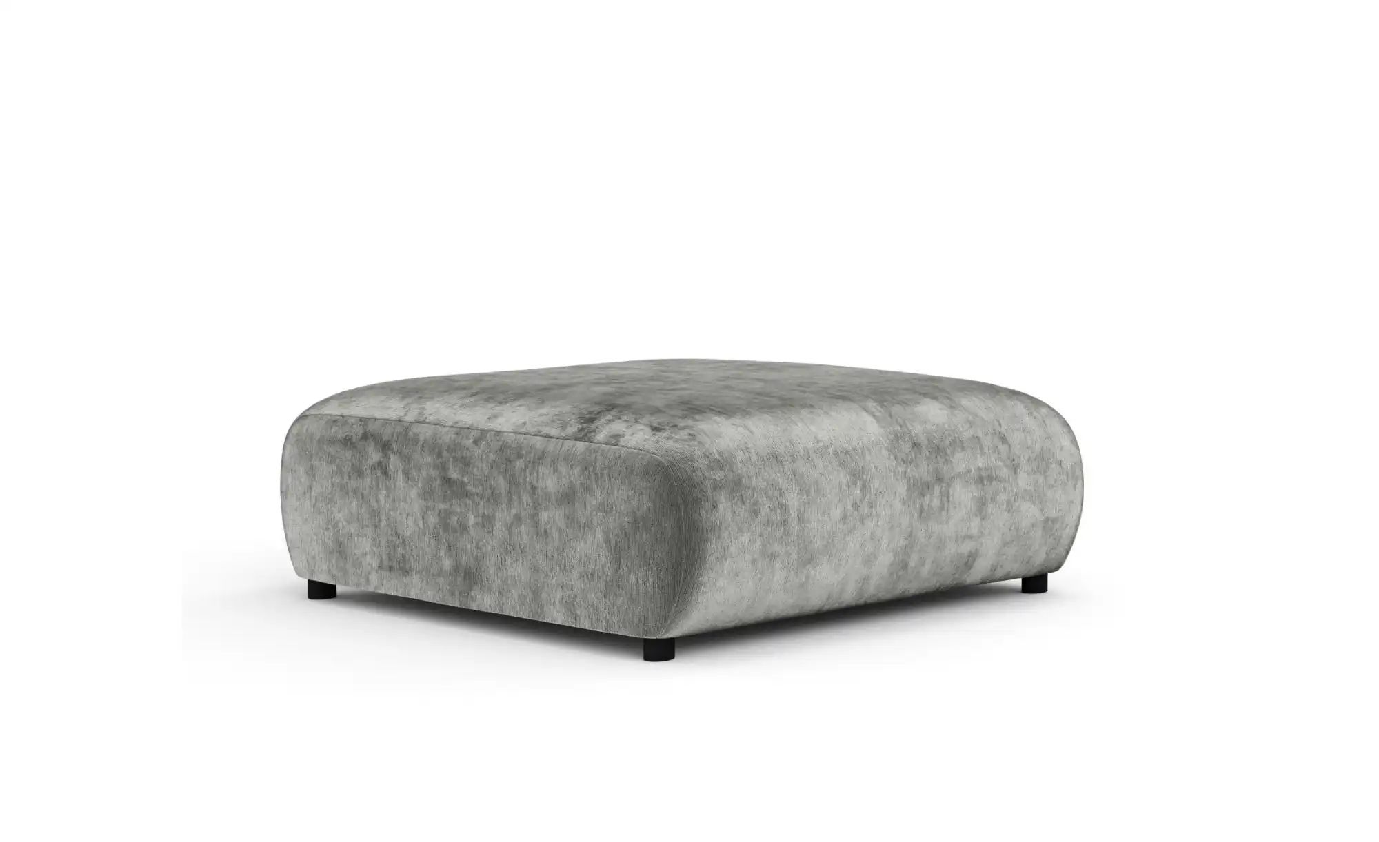 Hocker  Zanzibar ¦ grau ¦ Maße (cm): B: 110 H: 42 Polstermöbel > Hocker - H günstig online kaufen