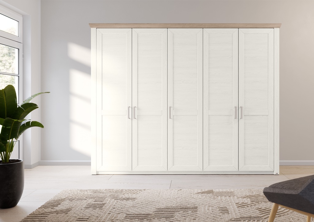 set one by Musterring Kleiderschrank "York Schlafen", (1 St.), mit Holztüre günstig online kaufen